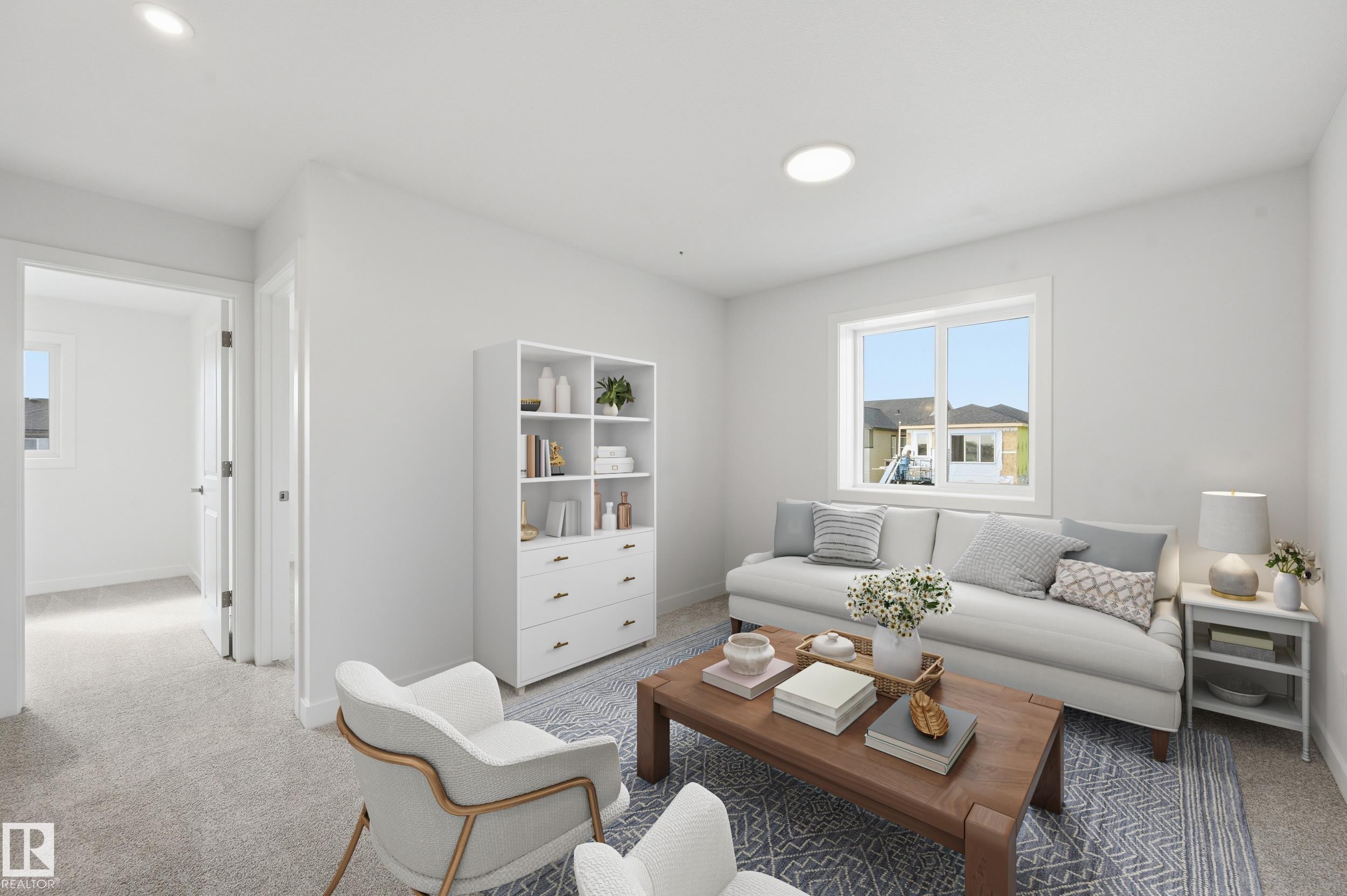 245 Wattle Road, Leduc, AB - Indoor Photo Showing Living Room
