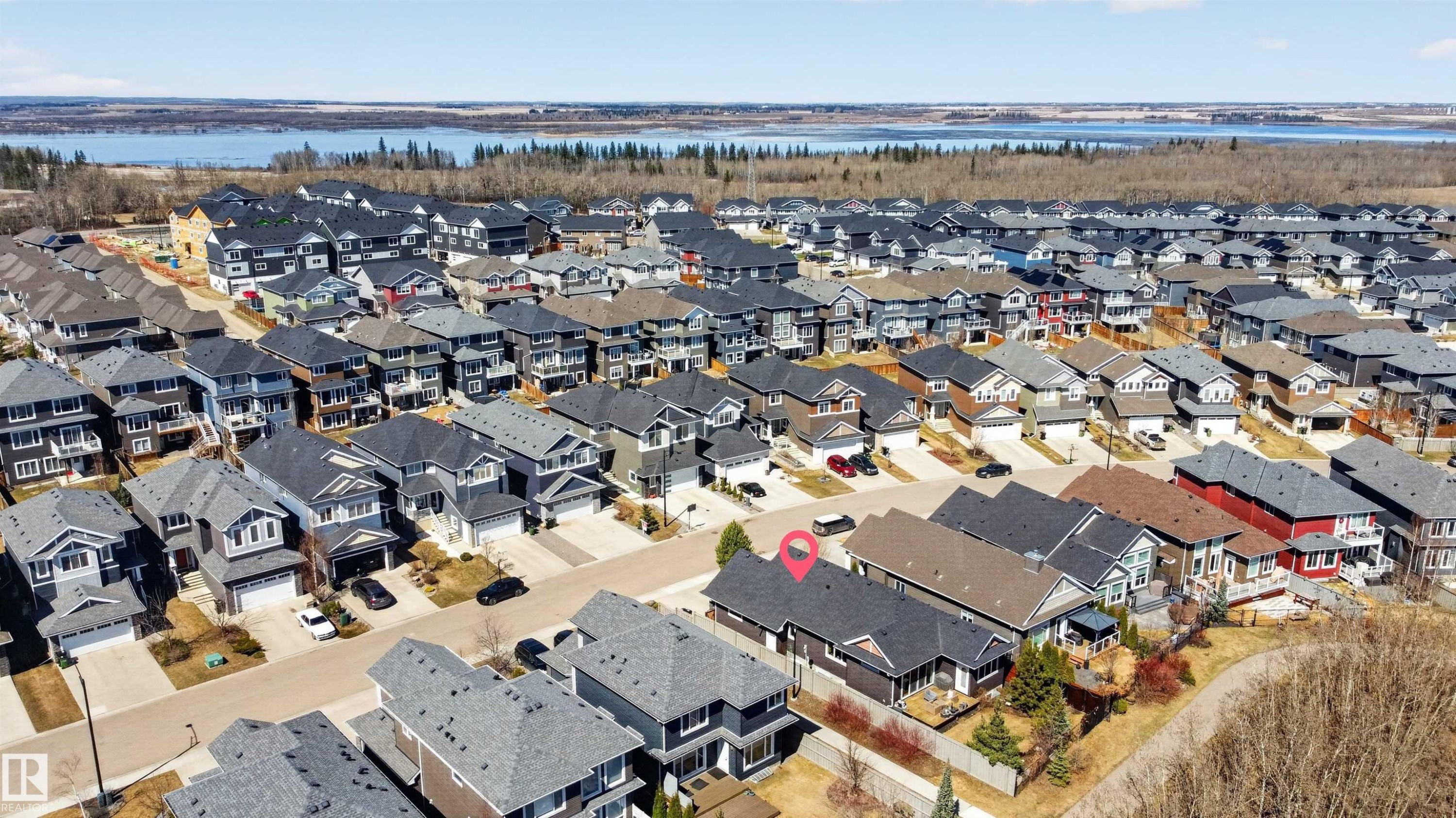 3381 Chickadee Drive, Edmonton, AB - Outdoor With View