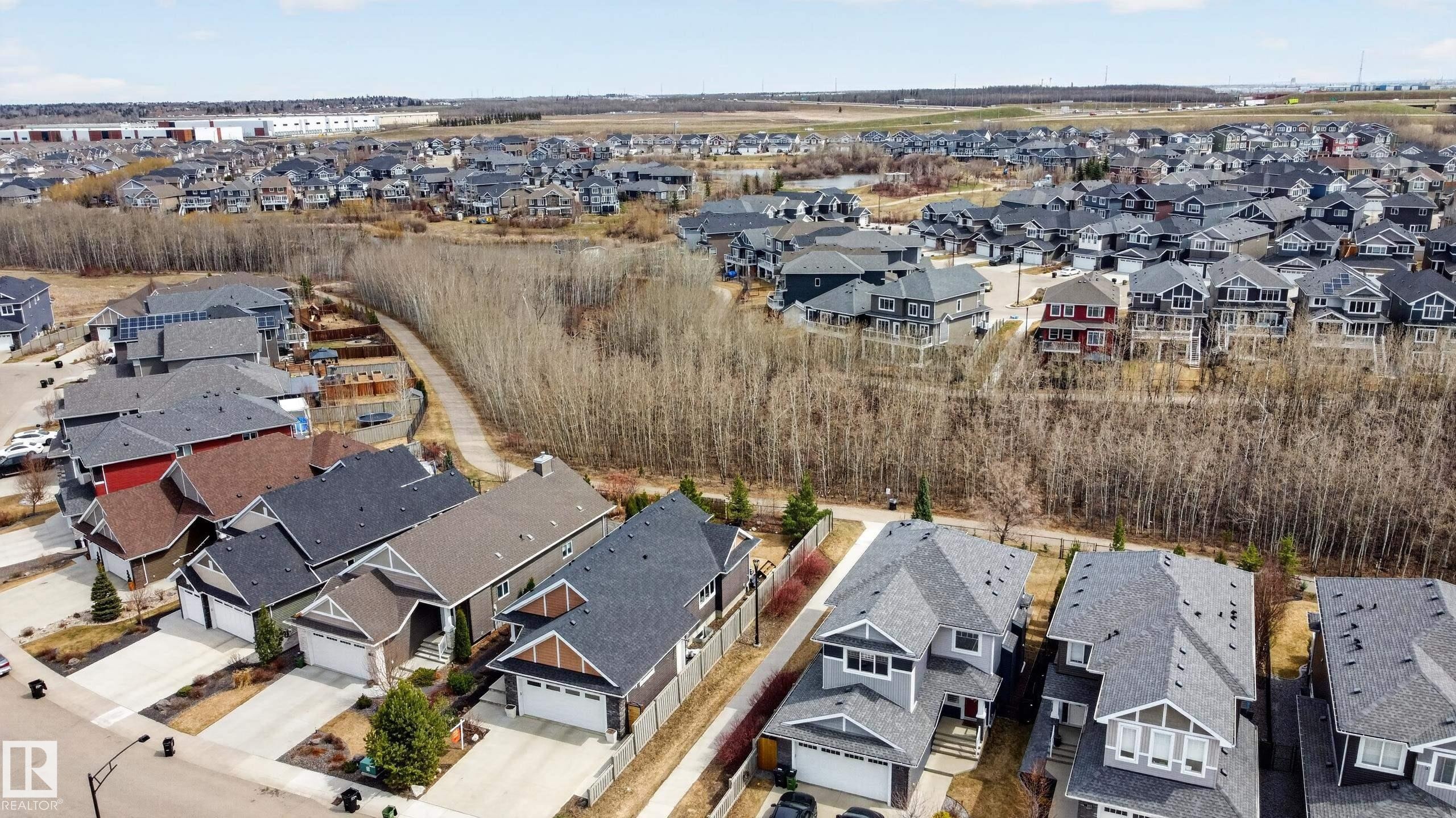 3381 Chickadee Drive, Edmonton, AB - Outdoor With View