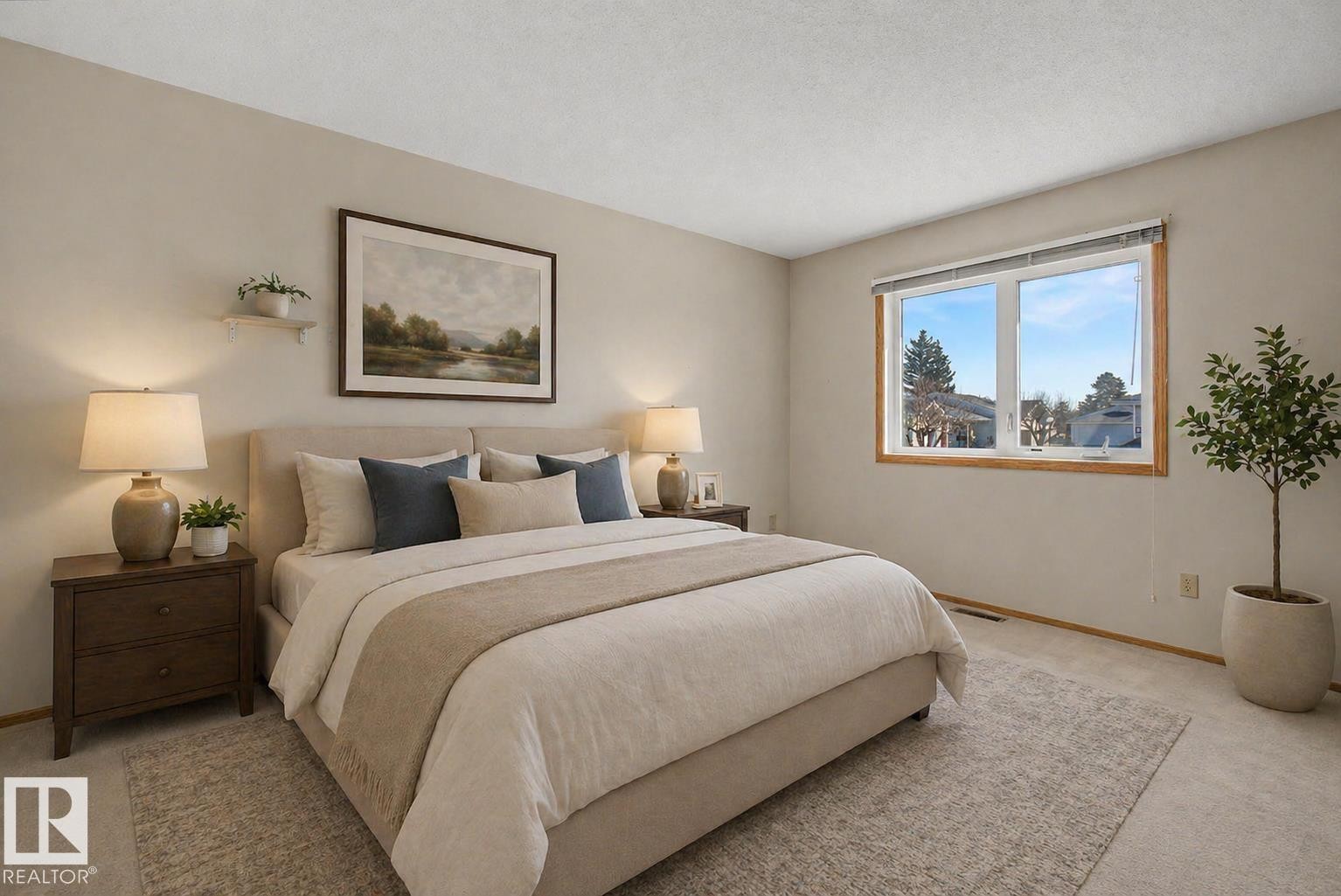17434 Callingwood Road, Edmonton, AB - Indoor Photo Showing Bedroom