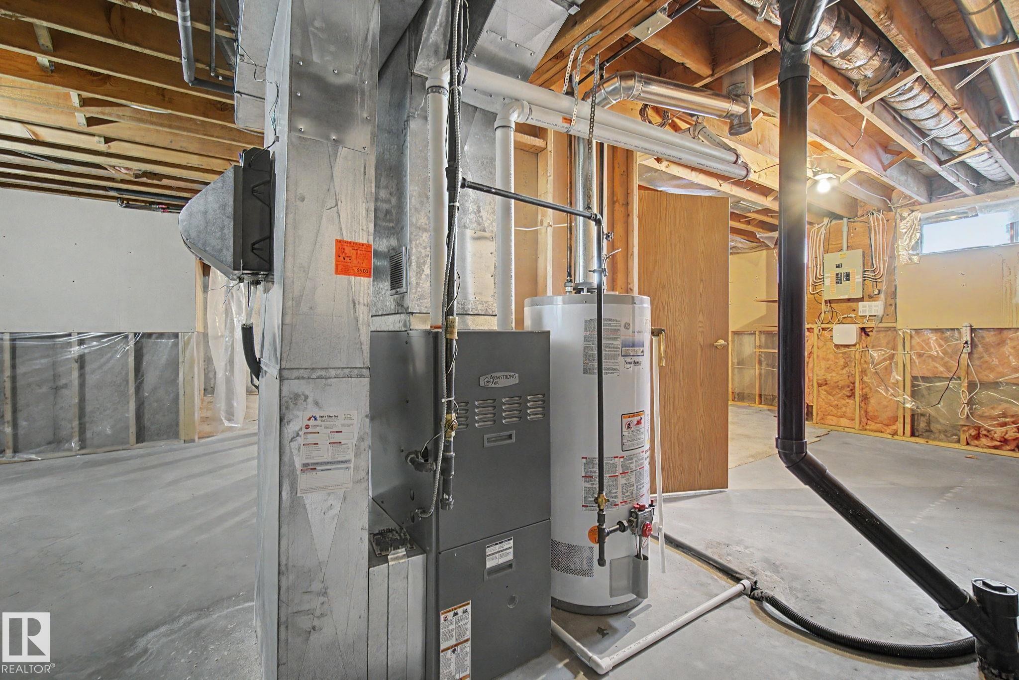 17434 Callingwood Road, Edmonton, AB - Indoor Photo Showing Basement