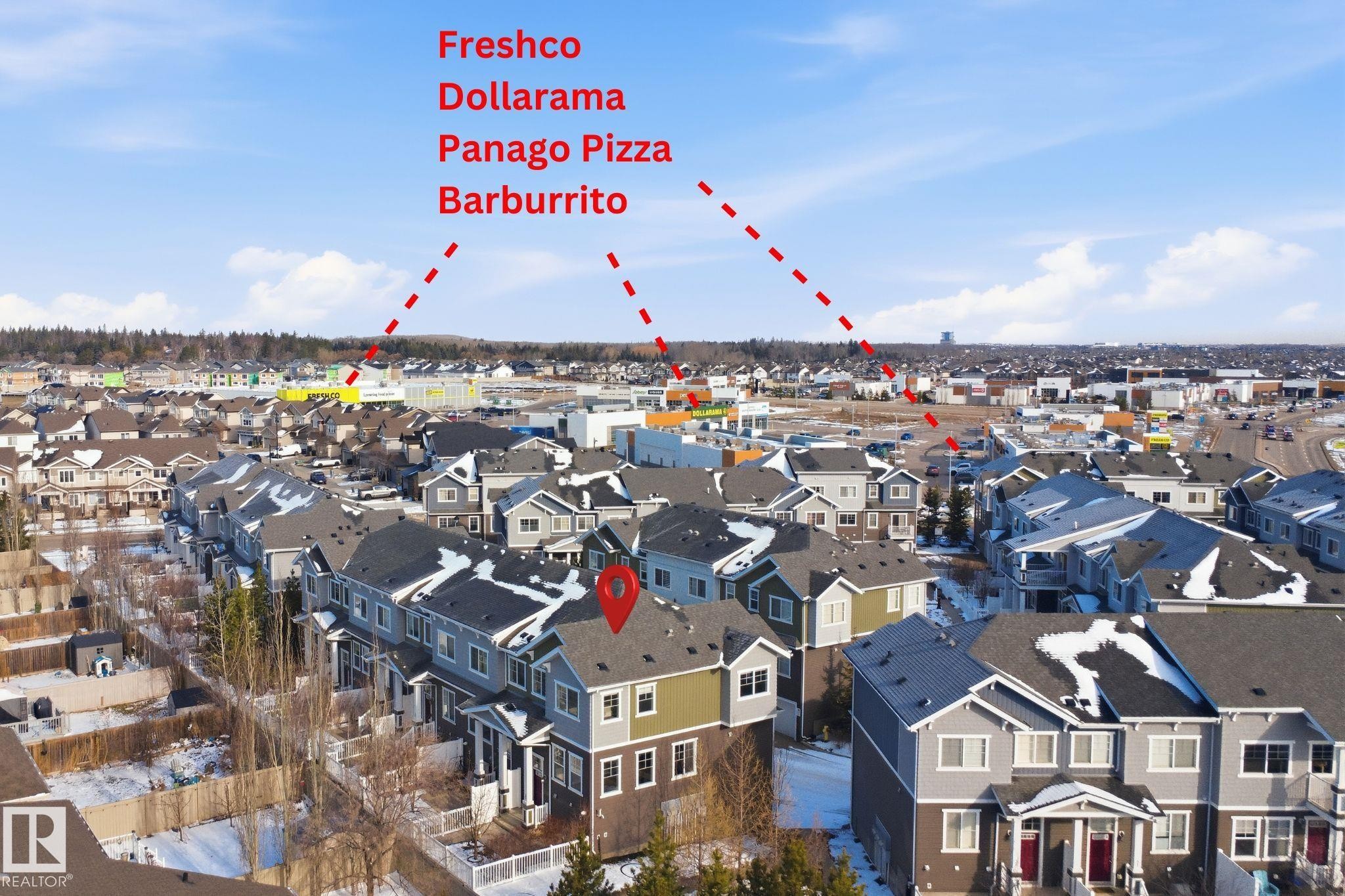 Image quality insufficient for description - 33 7385 Edgemont Way Nw, Edmonton, AB - Outdoor With View