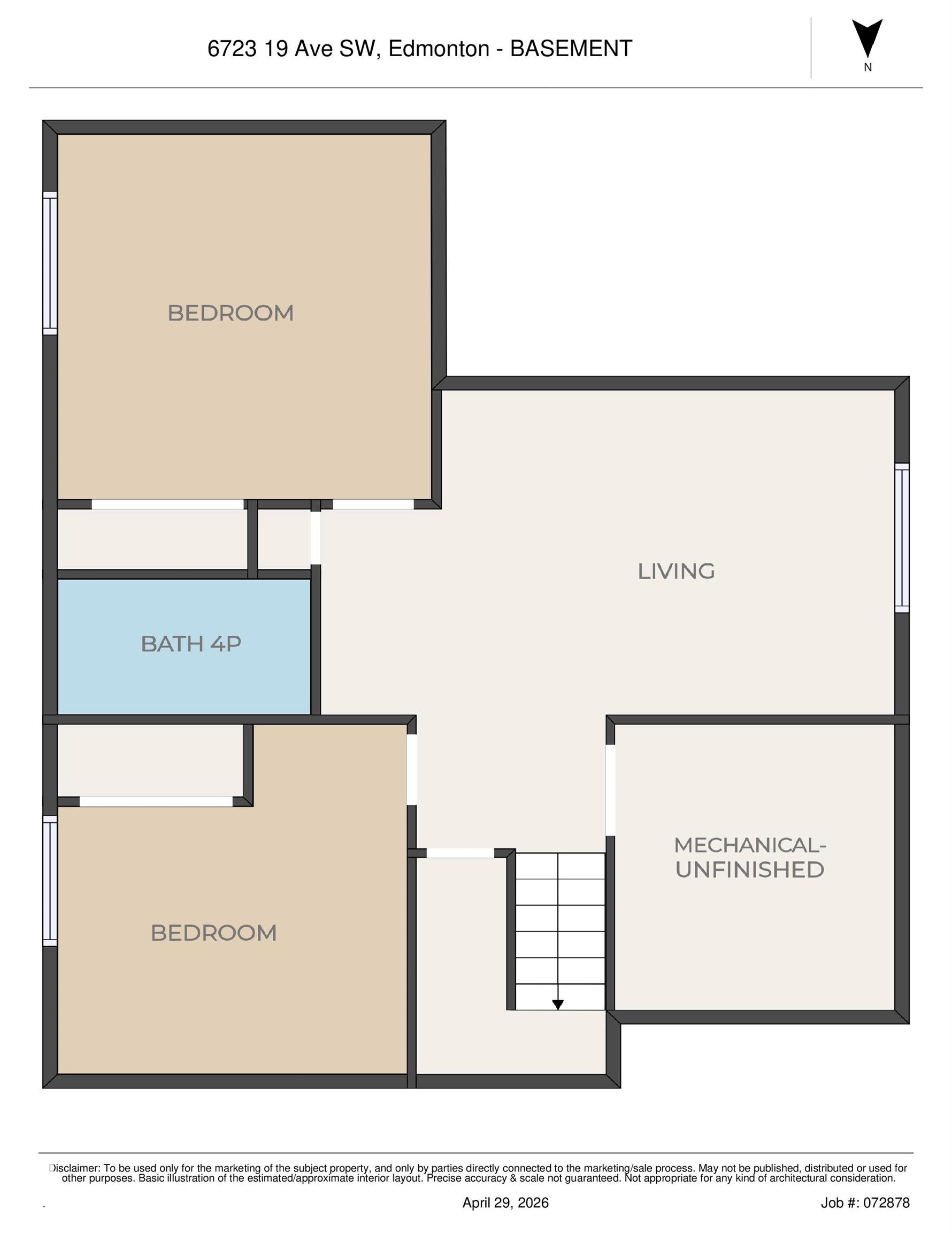 Floor plan - 6723 19 Avenue, Edmonton, AB - Other