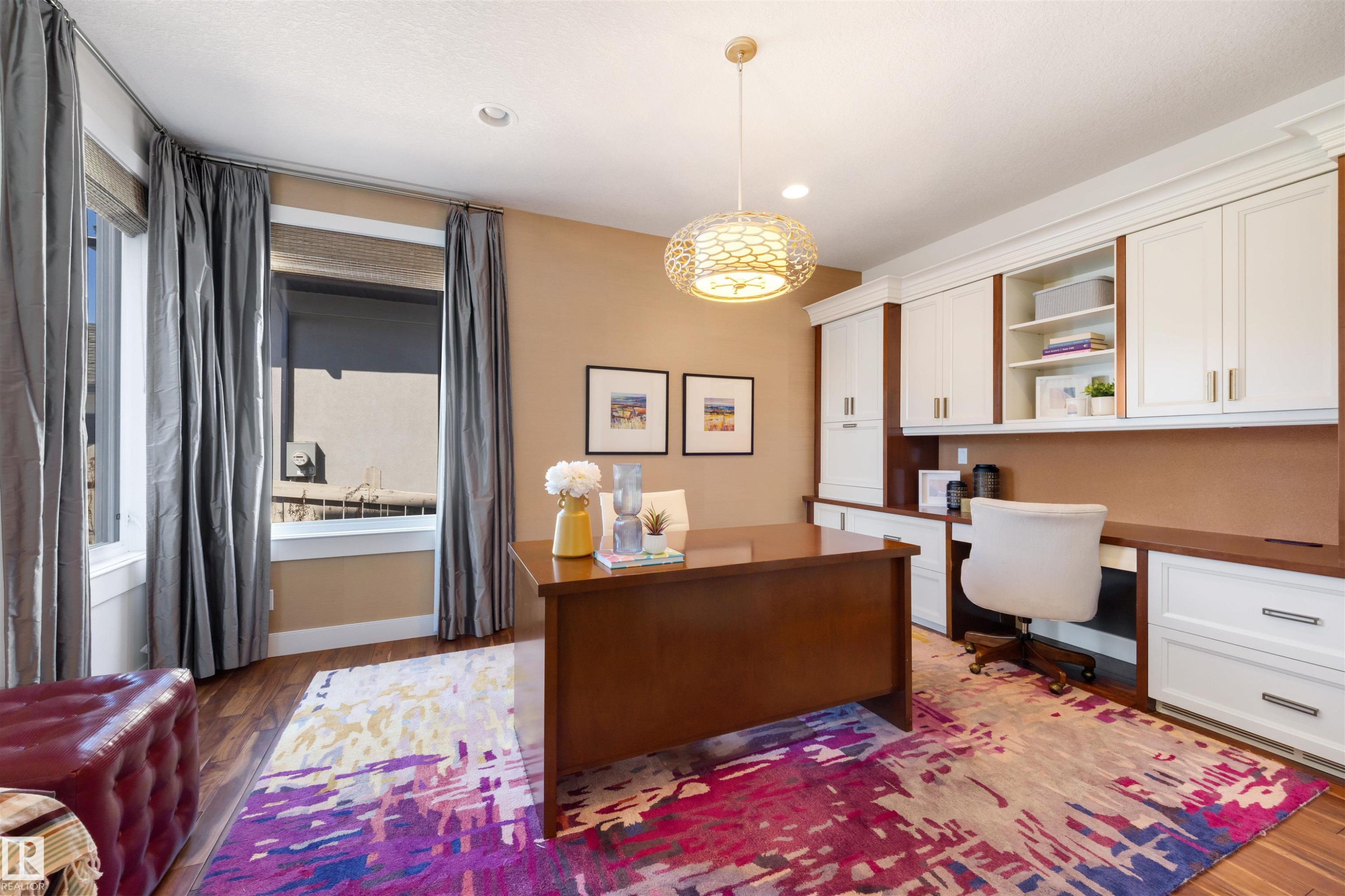 2464 Cameron Ravine Drive, Edmonton, AB - Indoor Photo Showing Office