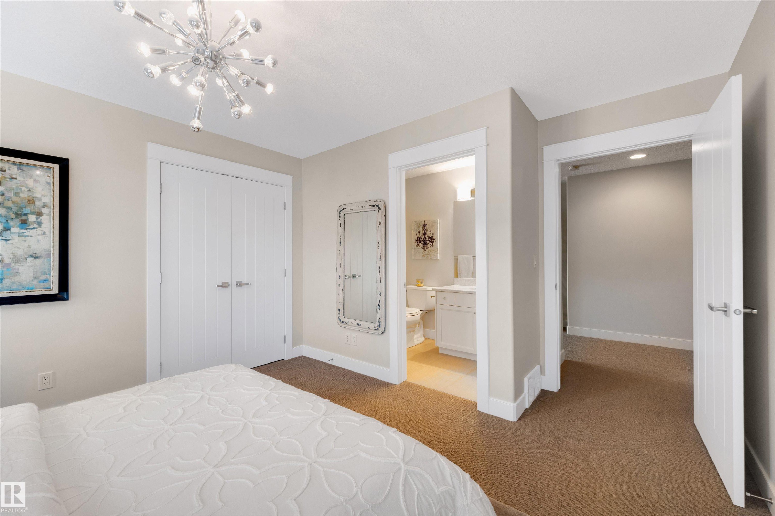 2464 Cameron Ravine Drive, Edmonton, AB - Indoor Photo Showing Bedroom