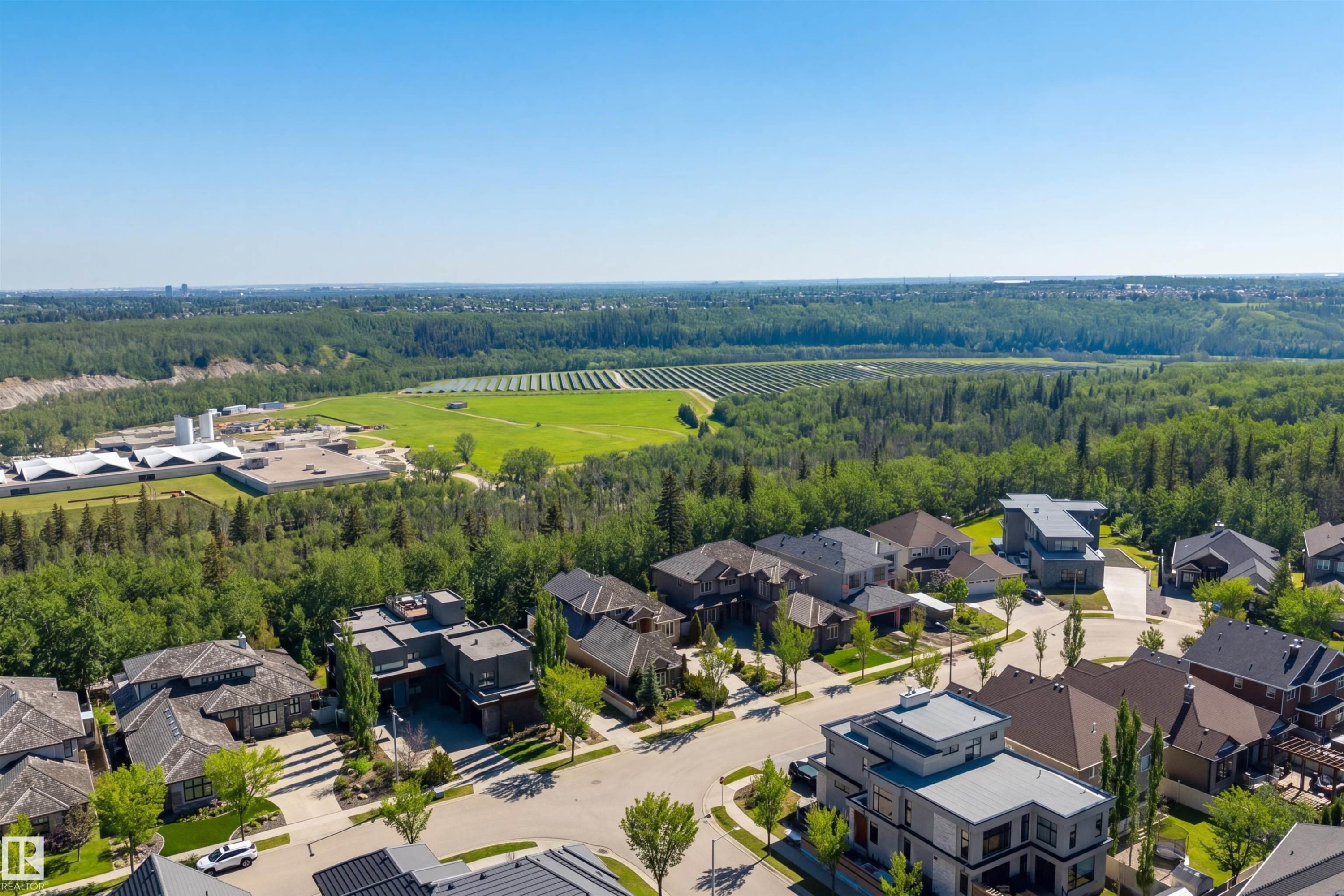2464 Cameron Ravine Drive, Edmonton, AB - Outdoor With View