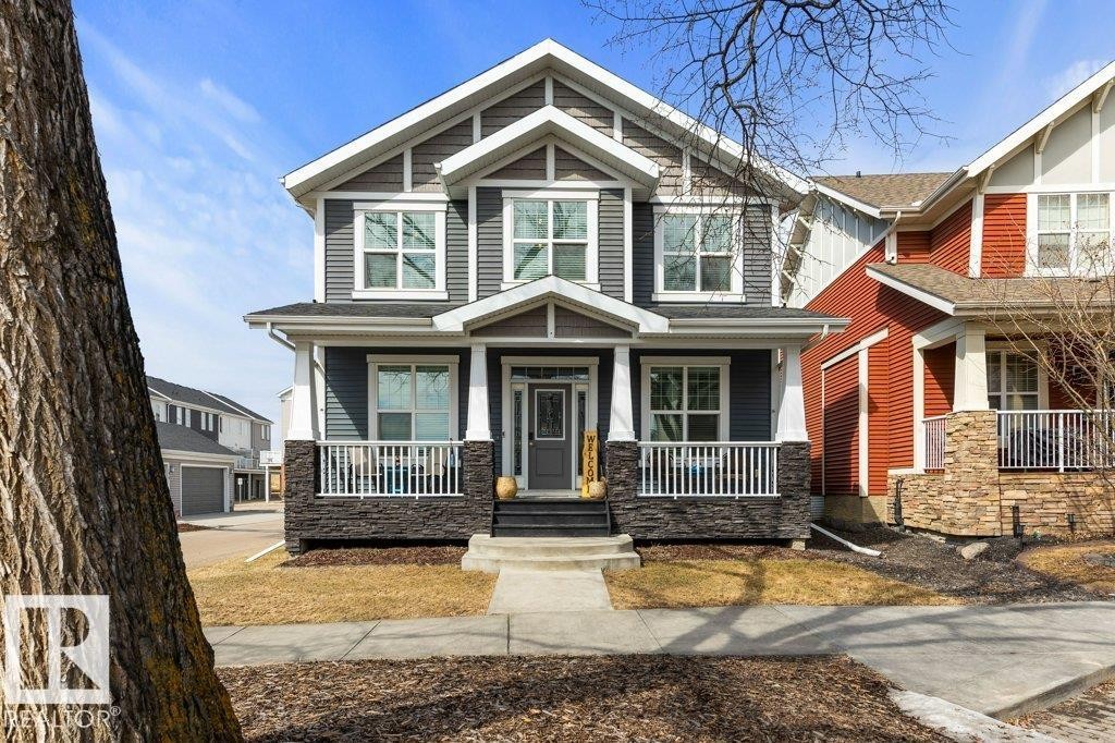1628 Kerr Road, Edmonton, AB - Outdoor With Deck Patio Veranda With Facade