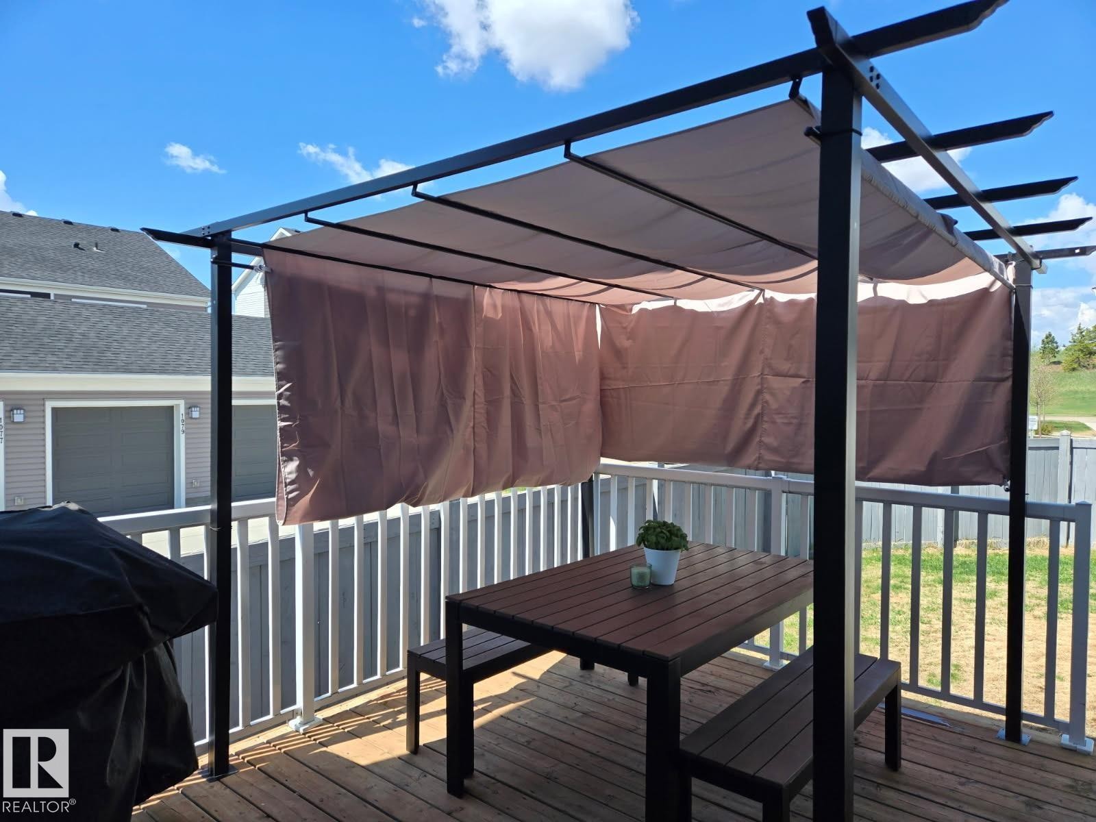 1628 Kerr Road, Edmonton, AB - Outdoor With Deck Patio Veranda With Exterior