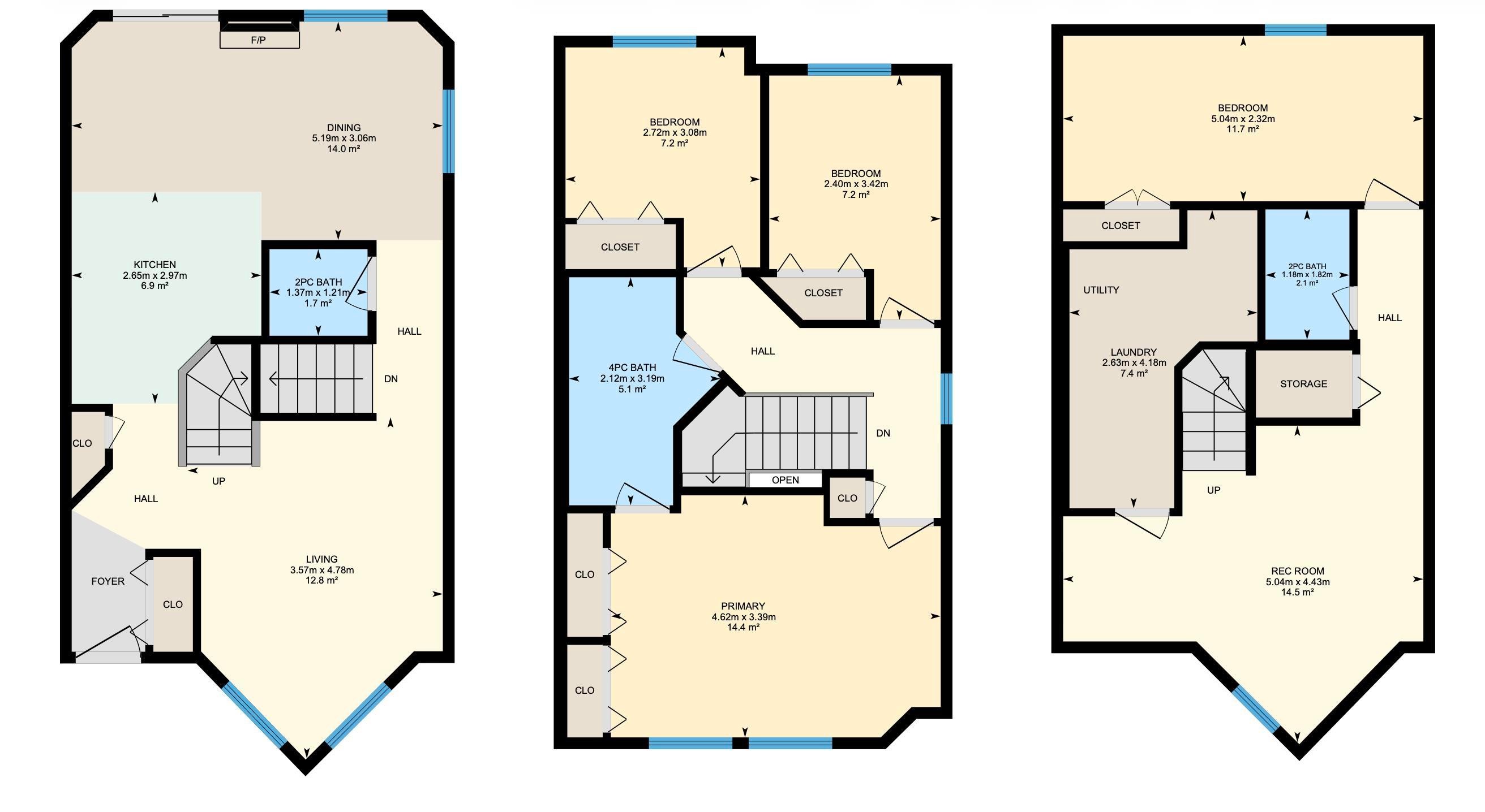 Floor plan - #63 1033 Youville Dr W Nw, Edmonton, AB - Other