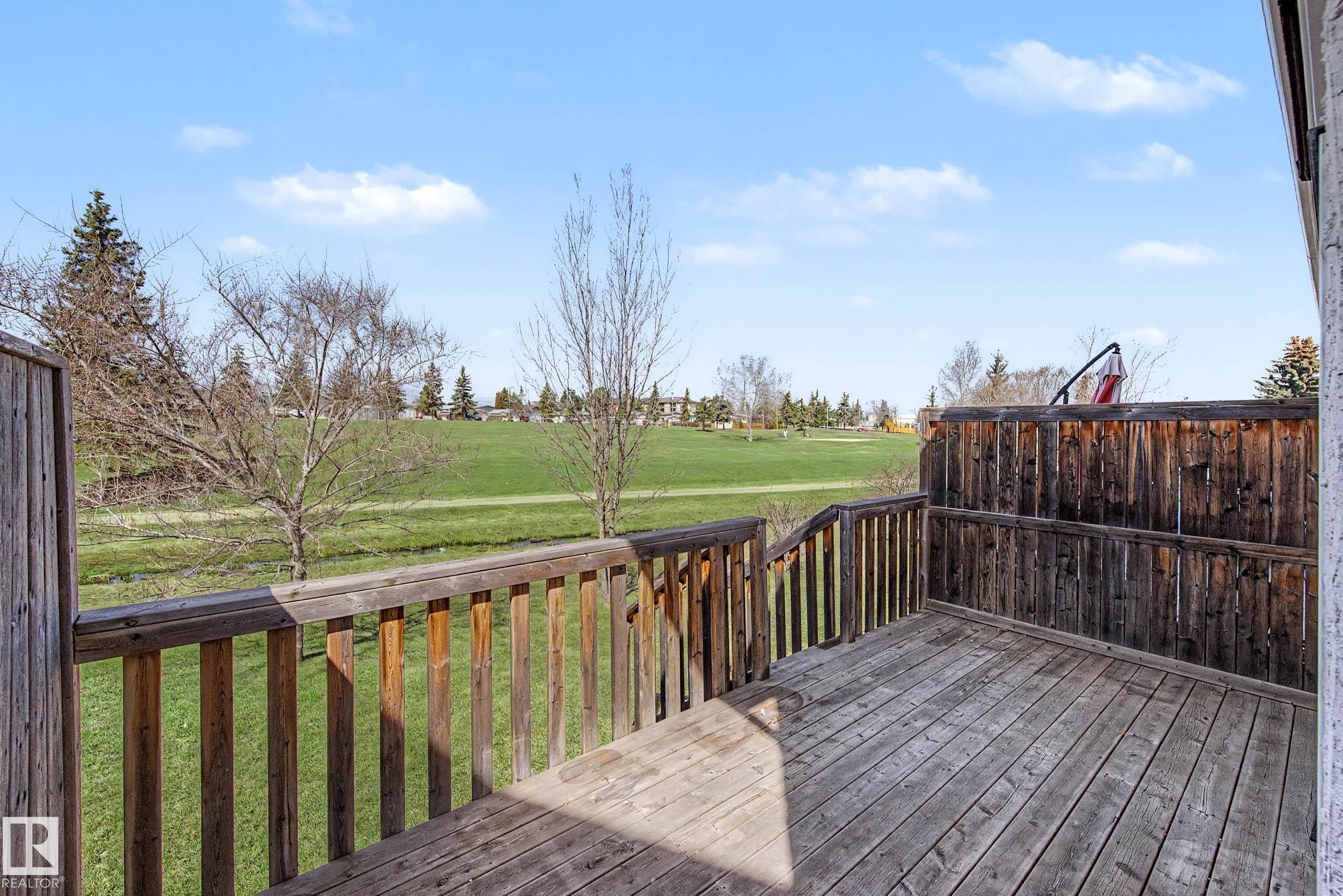129 5 Aberdeen Way, Stony Plain, AB - Outdoor With Deck Patio Veranda With Exterior