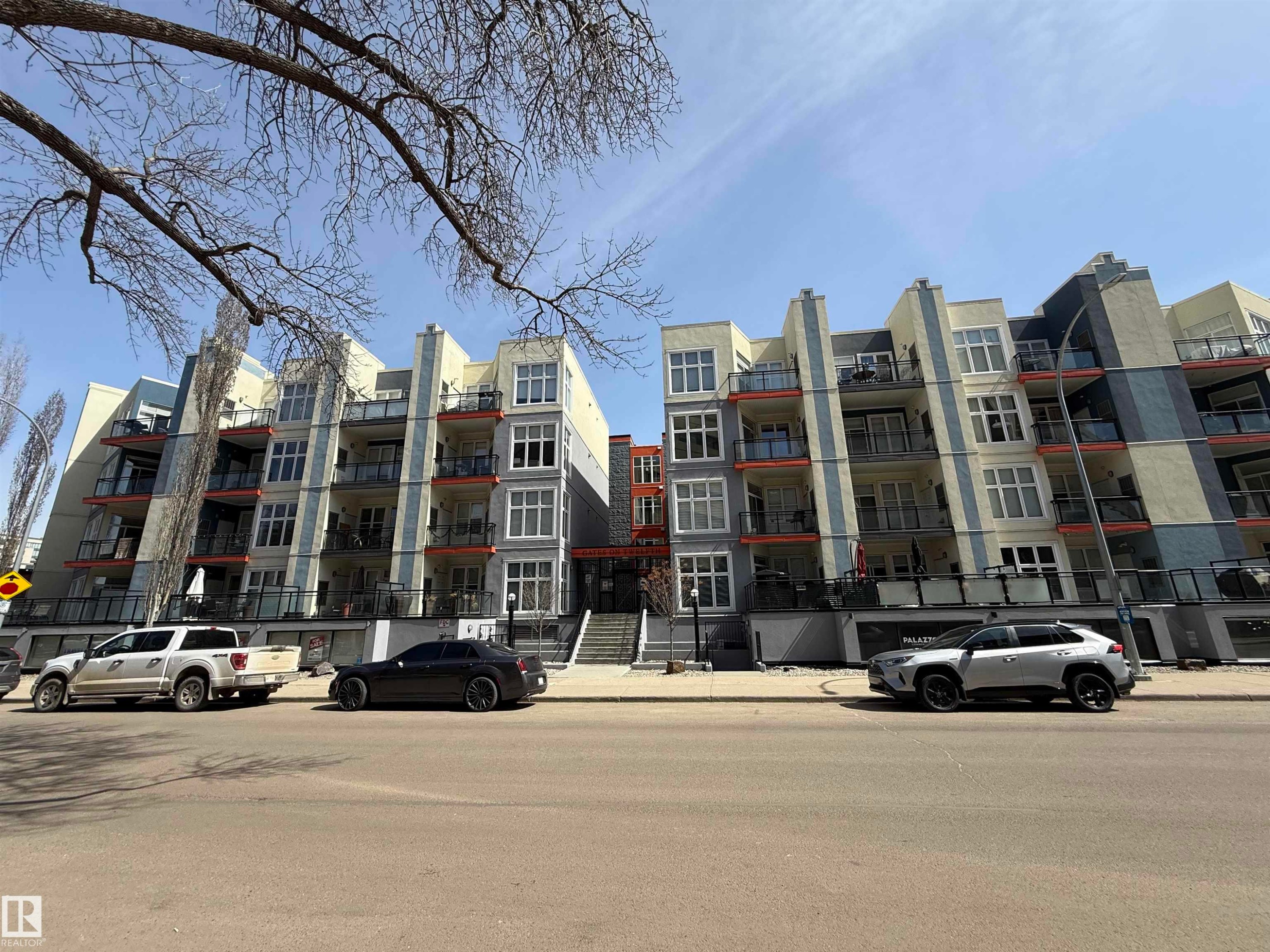 #513 10147 112 St Nw, Edmonton, AB - Outdoor With Balcony With Facade