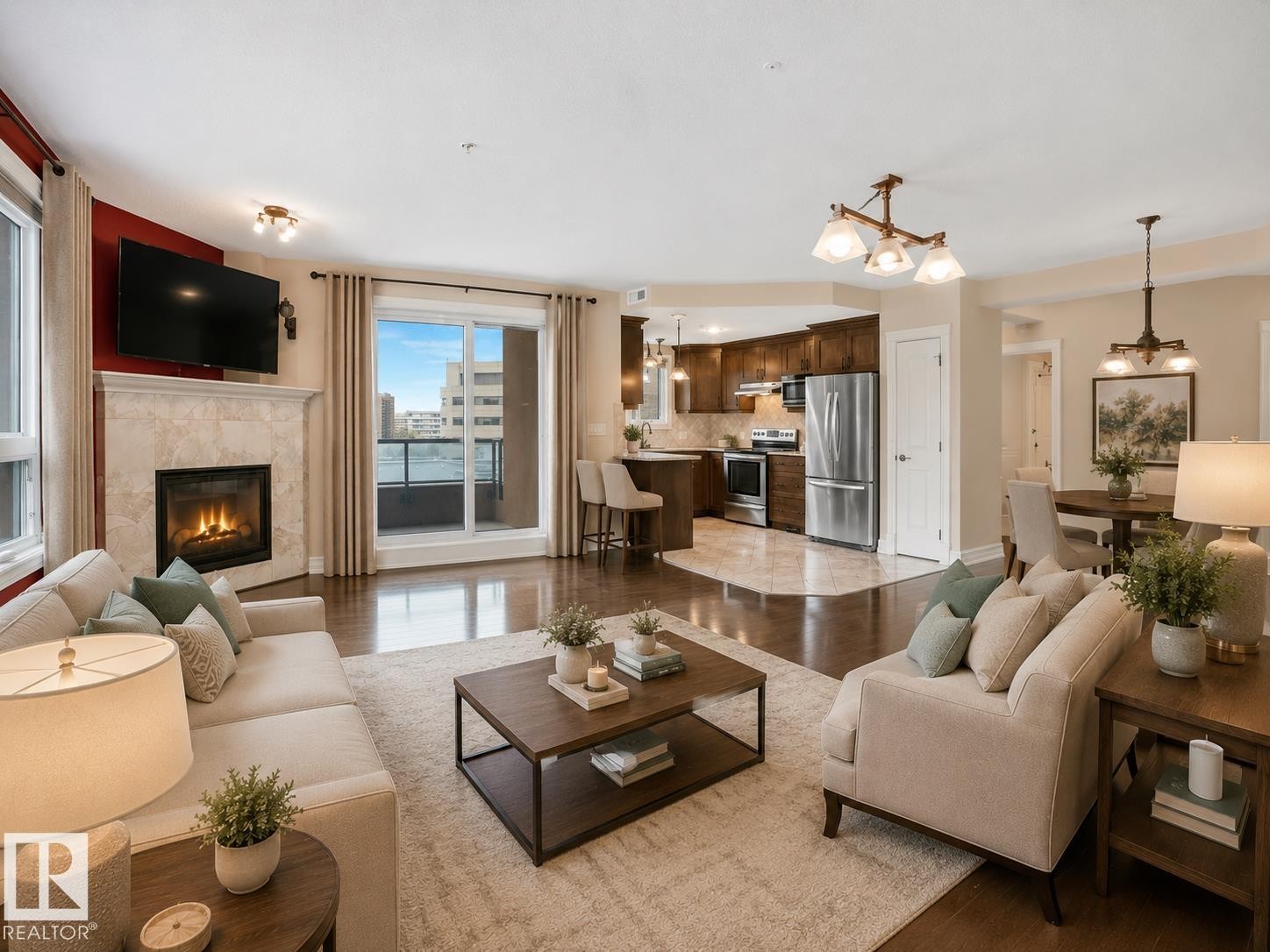 **VIRTUALLY STAGED** - 609 10142 111 Street, Edmonton, AB