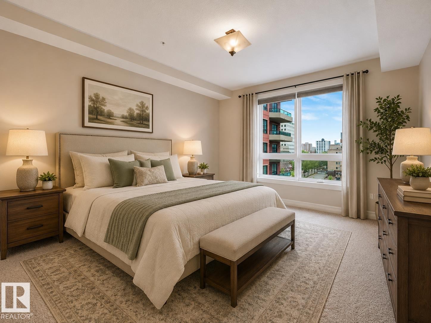 **VIRTUALLY STAGED** - 609 10142 111 Street, Edmonton, AB