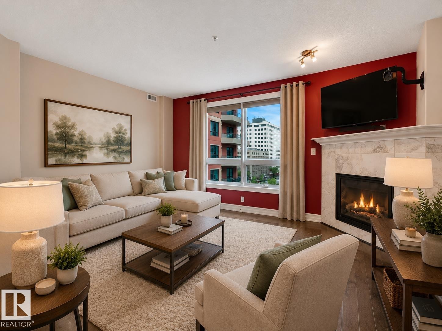 **VIRTUALLY STAGED** - 609 10142 111 Street, Edmonton, AB
