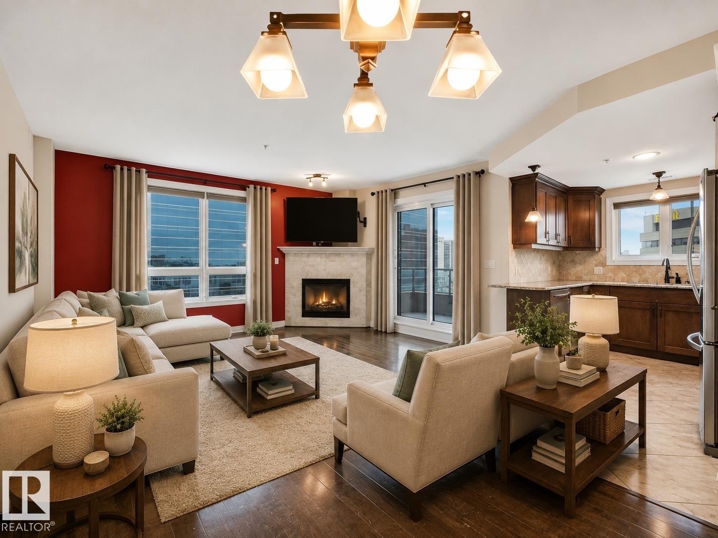 **VIRTUALLY STAGED** - 609 10142 111 Street, Edmonton, AB