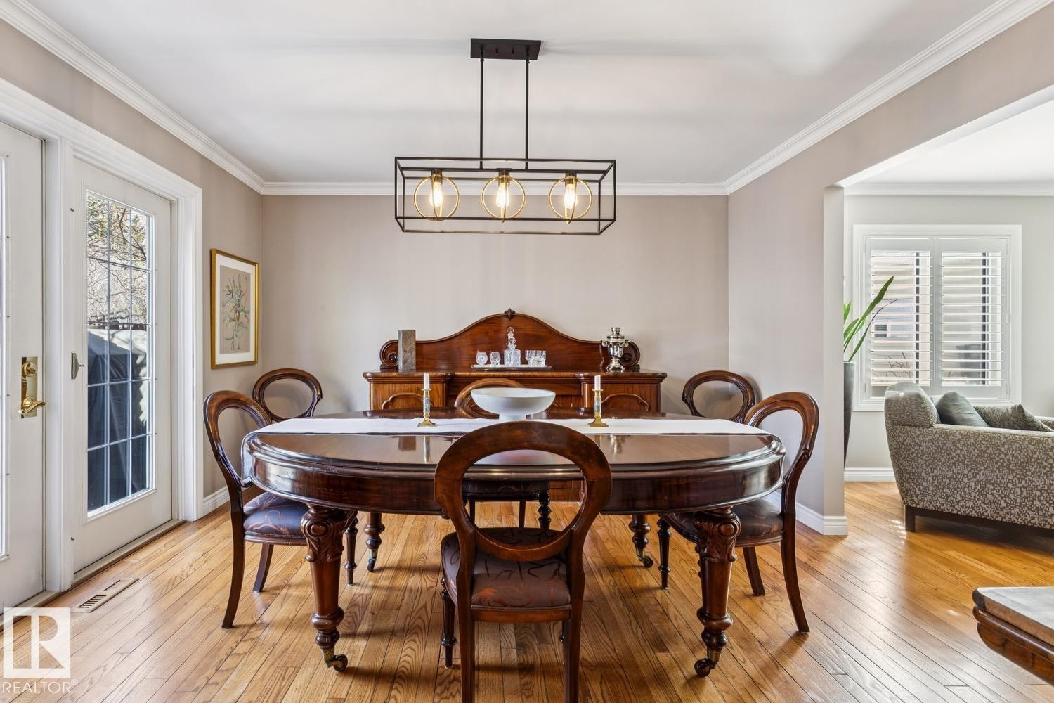 701 Romaniuk Road, Edmonton, AB - Indoor Photo Showing Dining Room