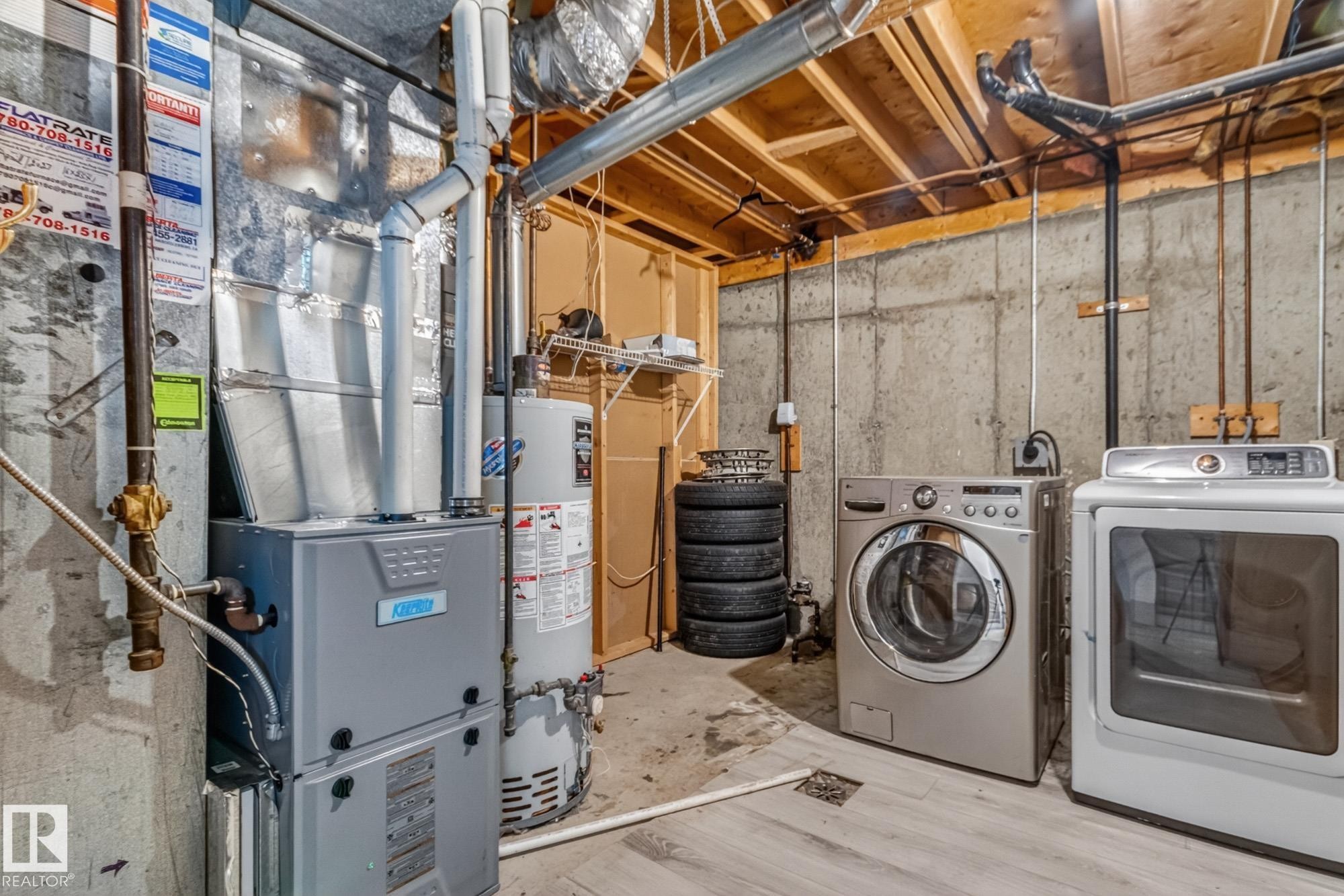 18625 66 Avenue, Edmonton, AB - Indoor Photo Showing Laundry Room