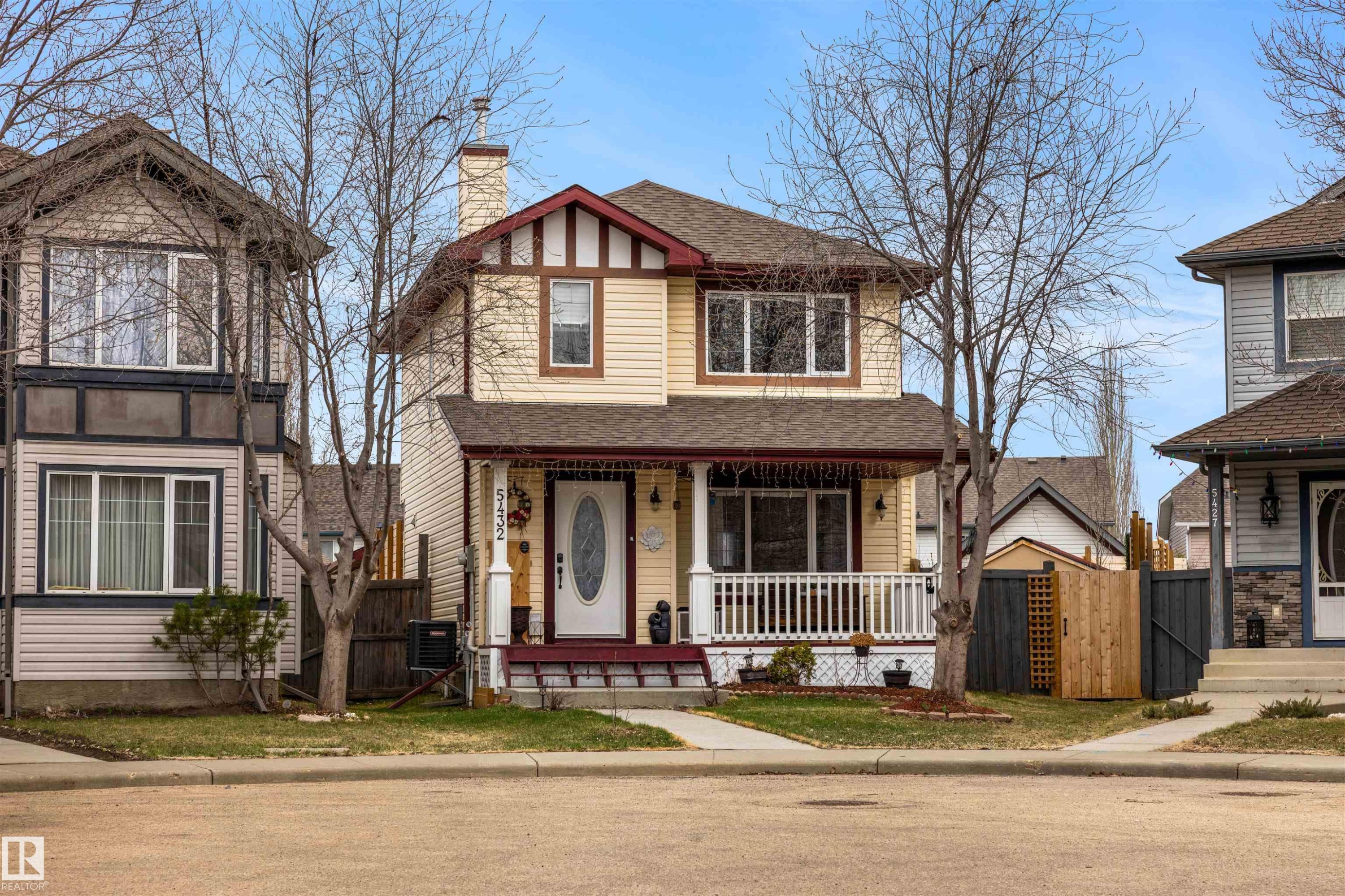 5432 203 Street, Edmonton, AB - Outdoor With Deck Patio Veranda With Facade