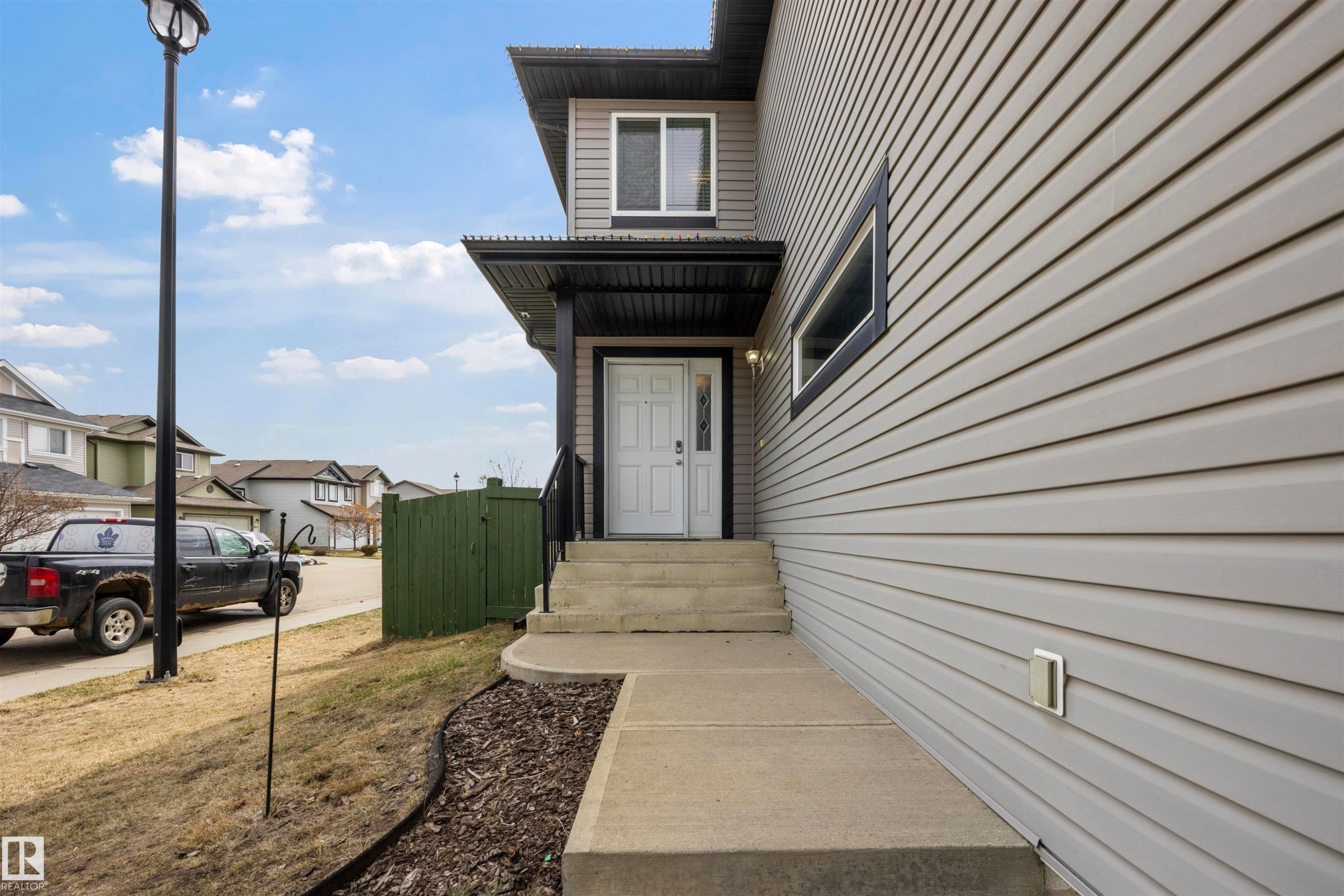 Front door. - 20813 96A Avenue, Edmonton, AB - Outdoor With Exterior