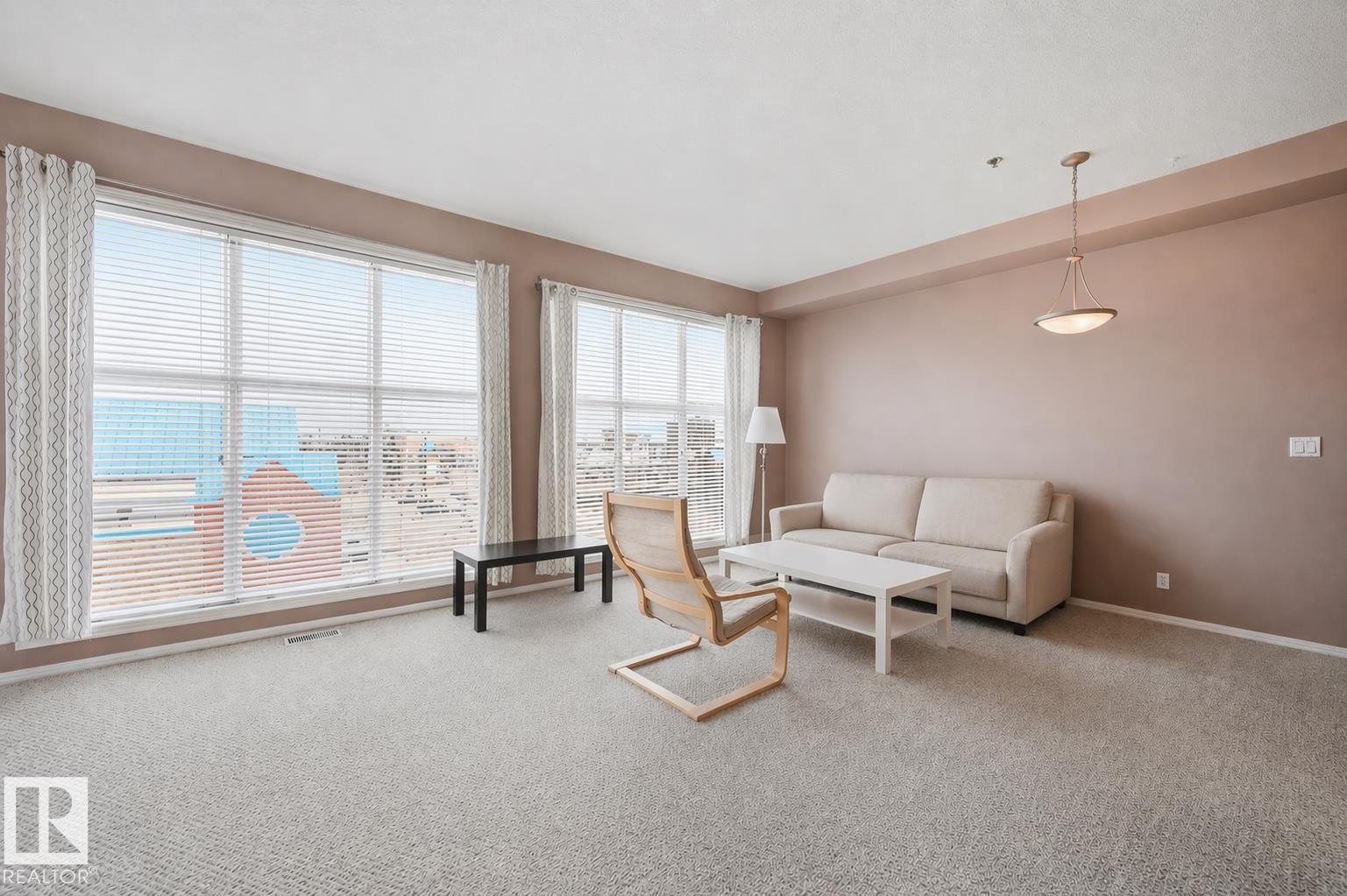 369 4823 104A Street, Edmonton, AB - Indoor Photo Showing Living Room
