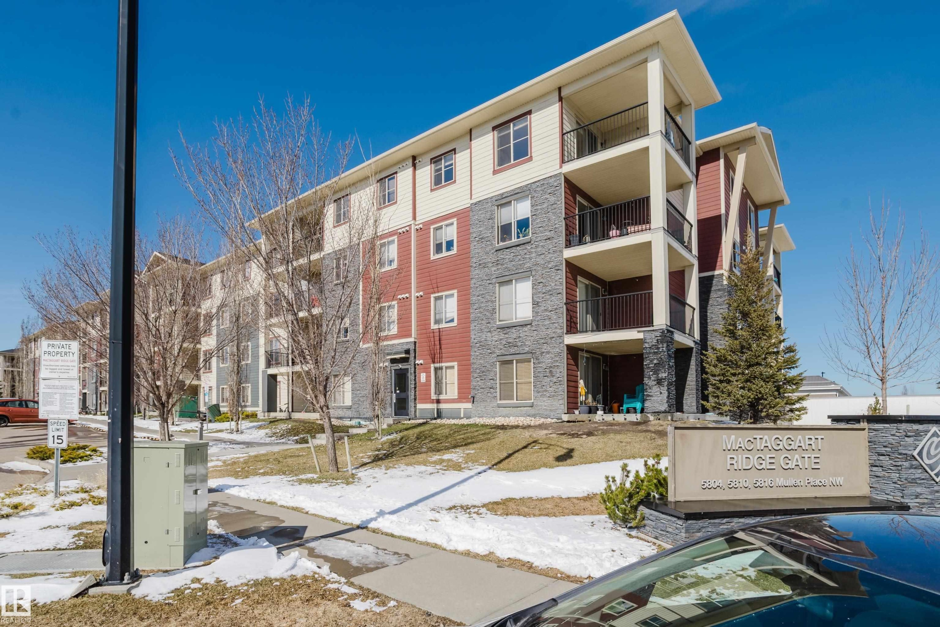 319 5804 Mullen Place, Edmonton, AB - Outdoor With Balcony