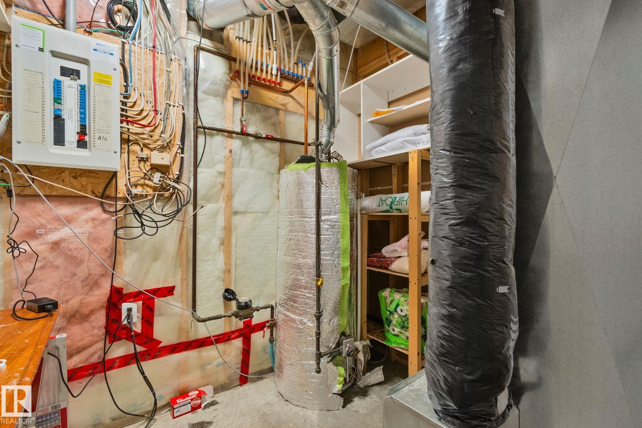 3711 161 Avenue, Edmonton, AB - Indoor Photo Showing Basement