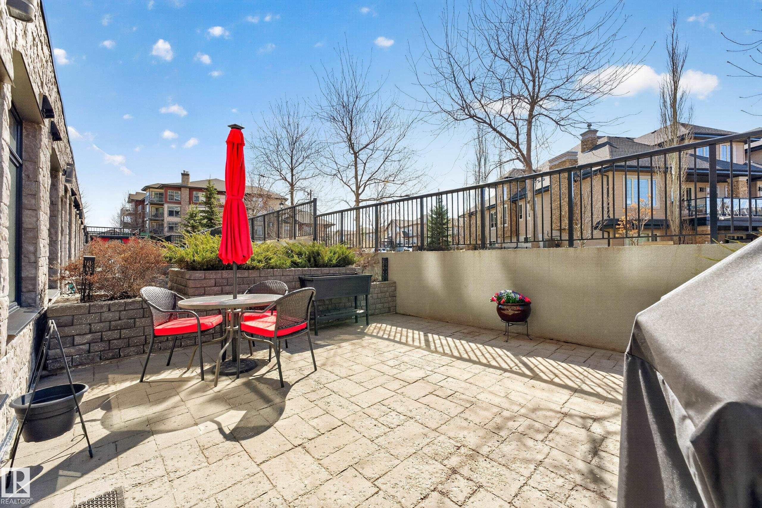 109 5151 Windermere Boulevard, Edmonton, AB - Outdoor With Deck Patio Veranda