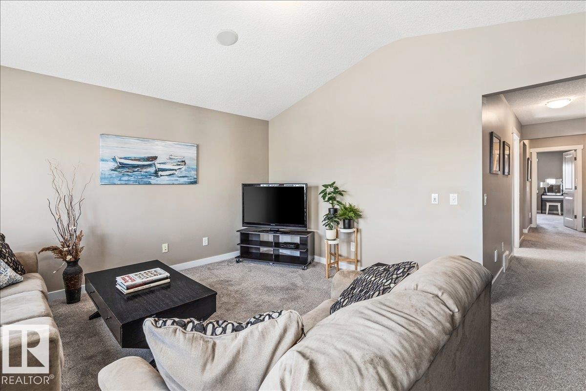 2108 77 Street, Edmonton, AB - Indoor Photo Showing Living Room