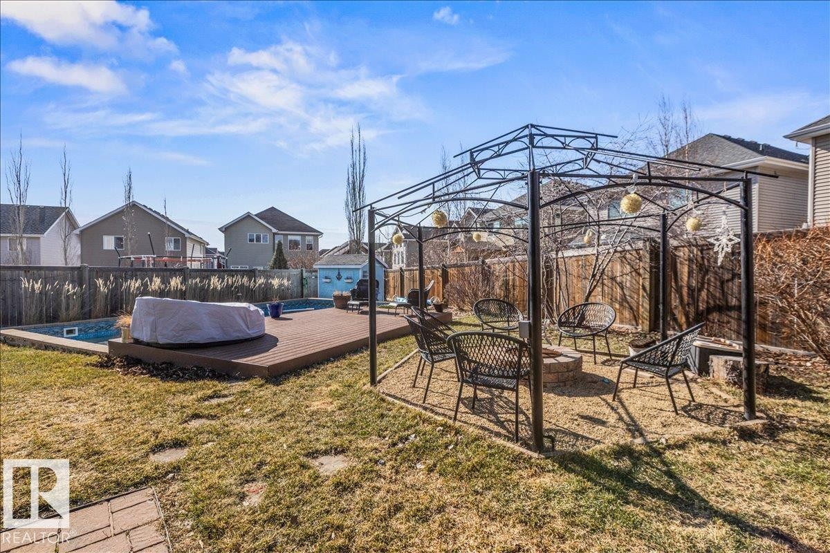 2108 77 Street, Edmonton, AB - Outdoor With In Ground Pool With Backyard
