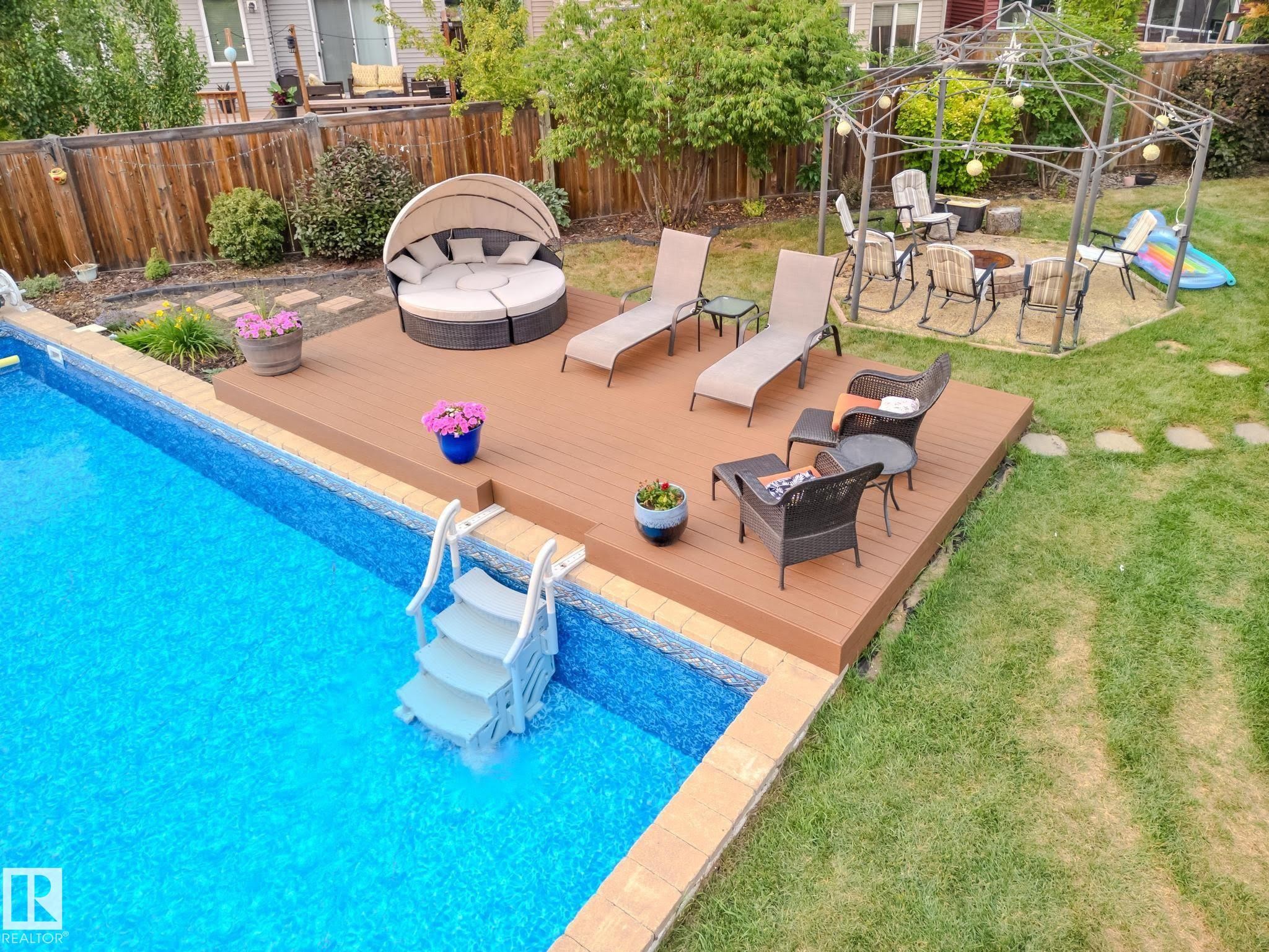 2108 77 Street, Edmonton, AB - Outdoor With In Ground Pool
