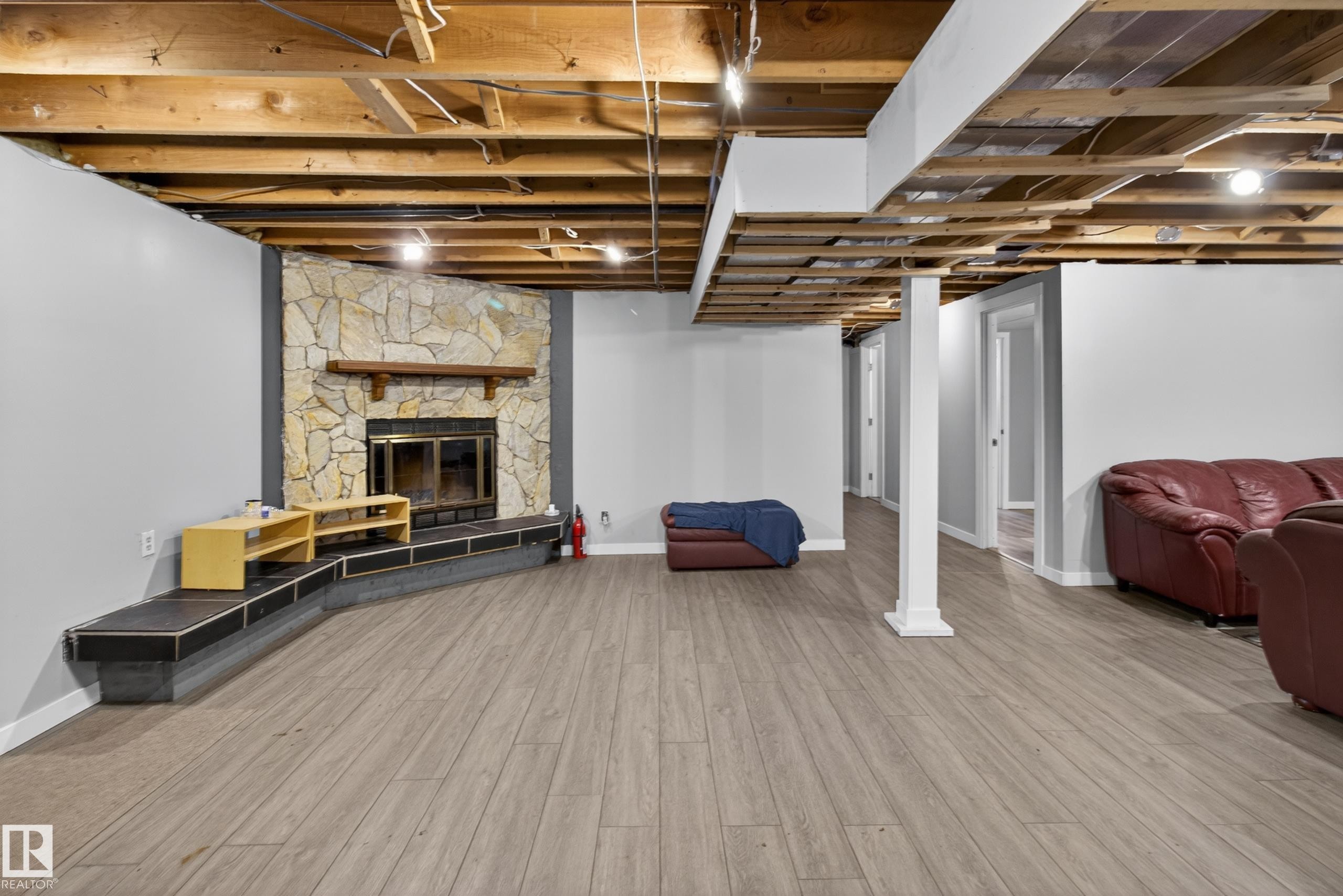 47 Duke Drive, Lamont, AB - Indoor Photo Showing Basement