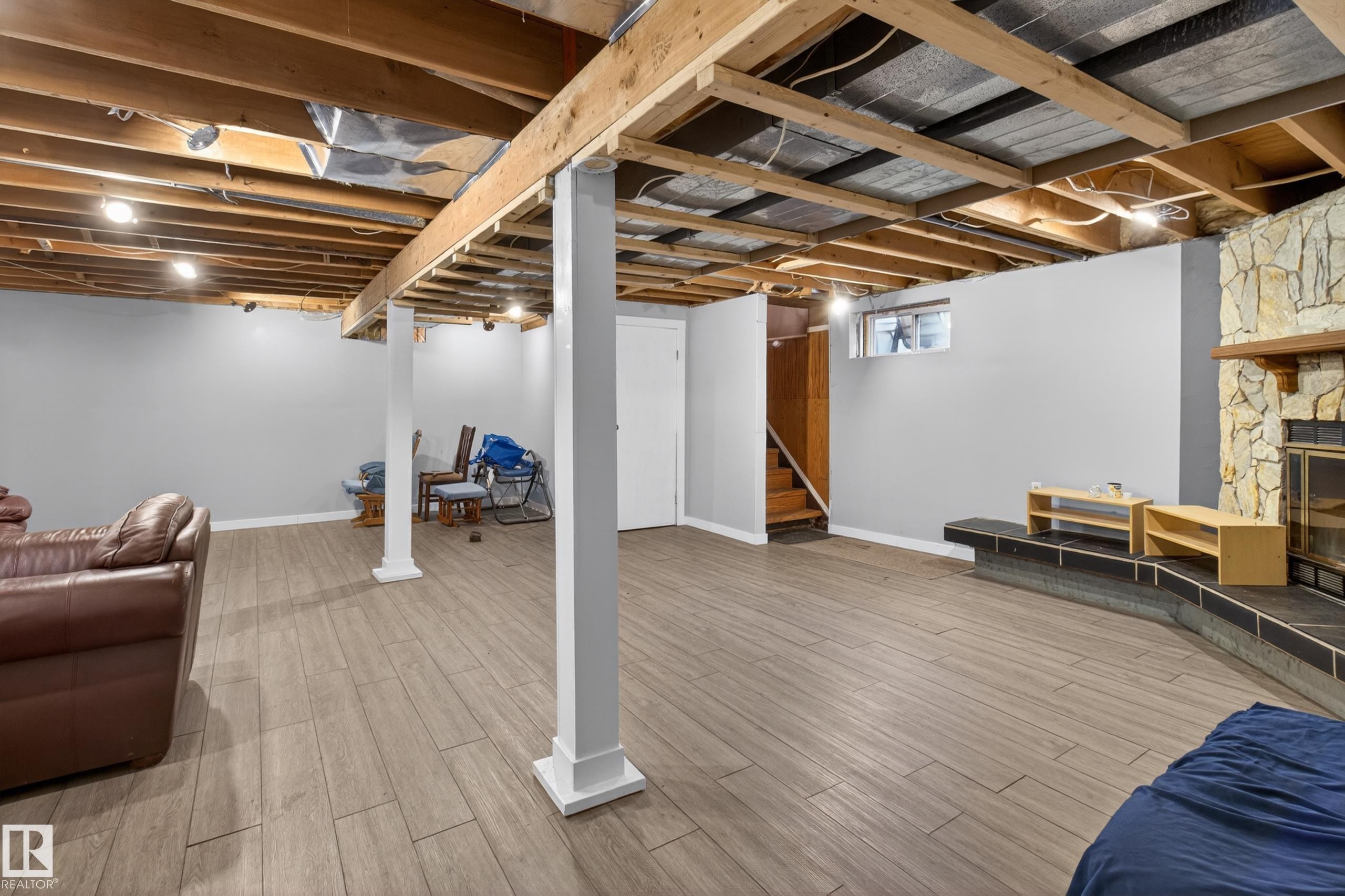 47 Duke Drive, Lamont, AB - Indoor Photo Showing Basement