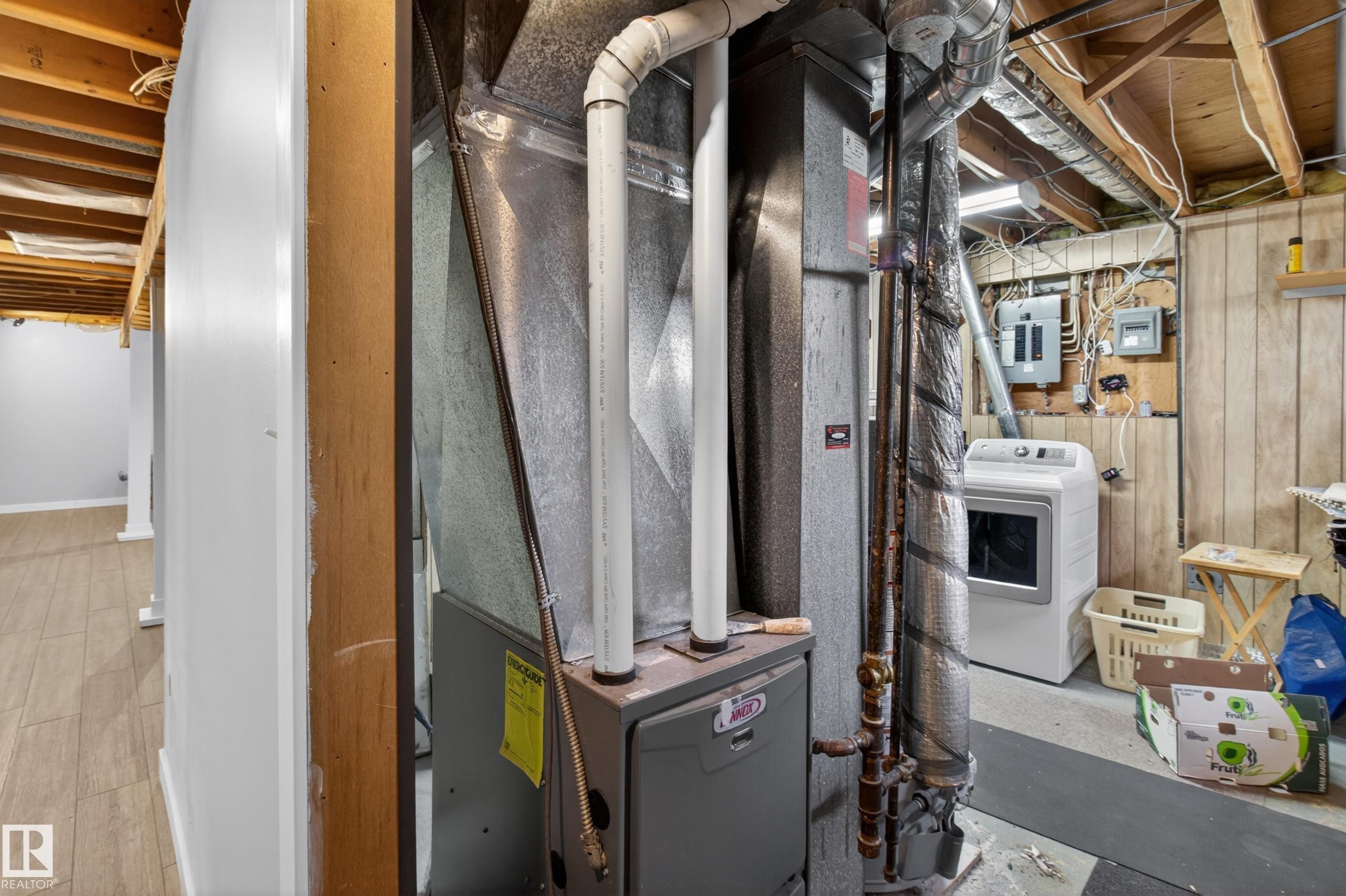 47 Duke Drive, Lamont, AB - Indoor Photo Showing Basement