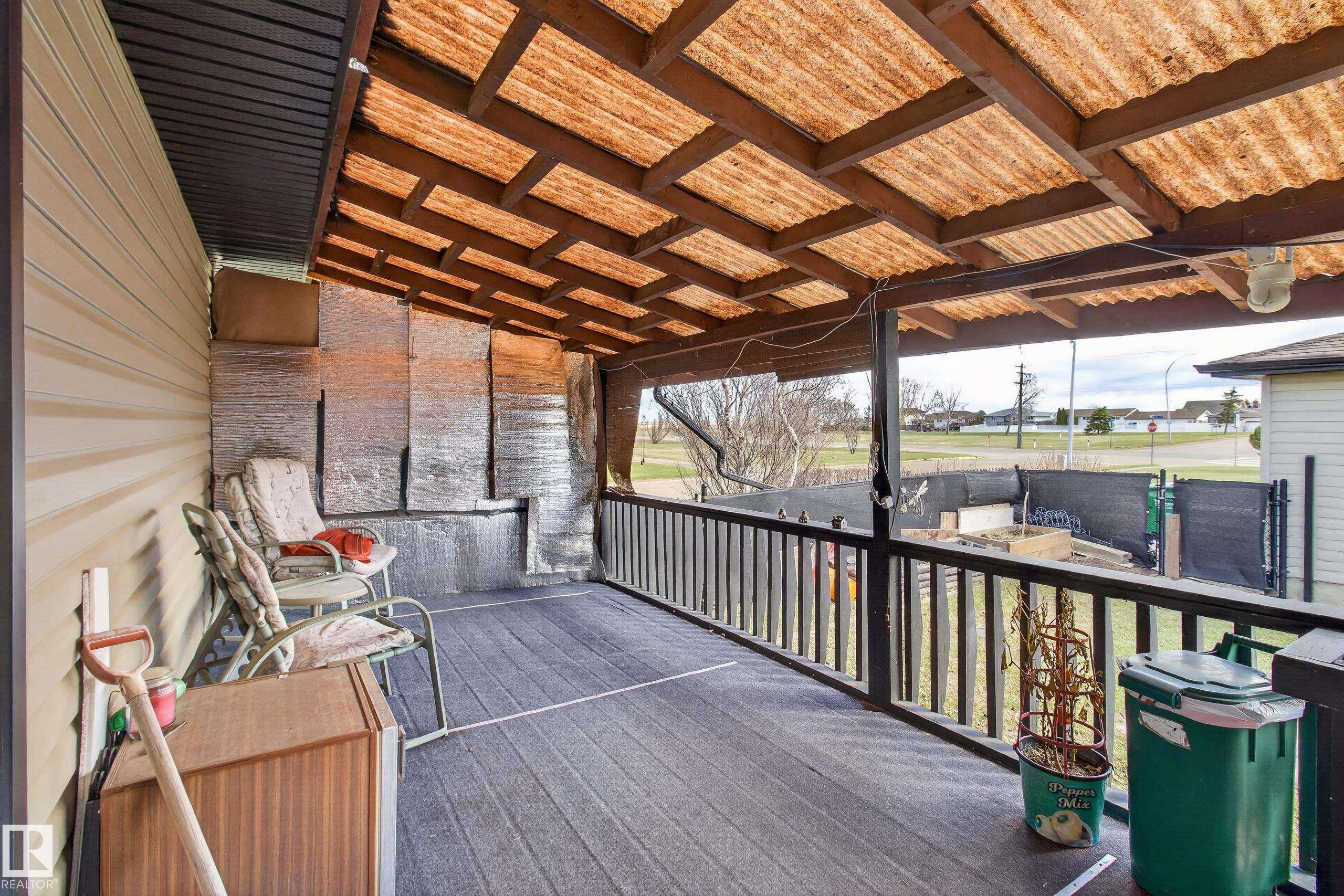 47 Duke Drive, Lamont, AB - Outdoor With Deck Patio Veranda With Exterior