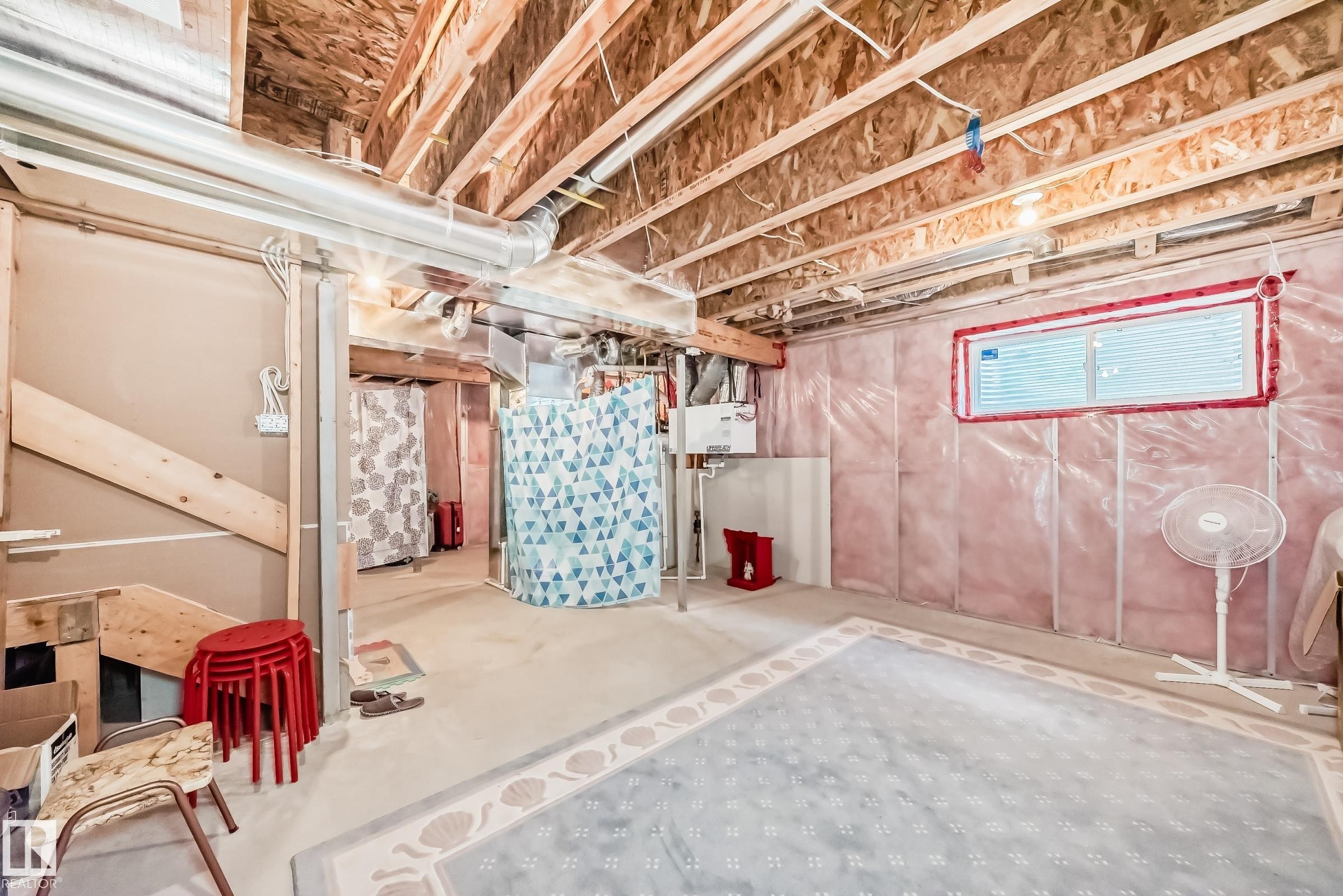 17304 73 Street, Edmonton, AB - Indoor Photo Showing Basement