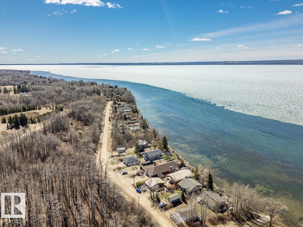 72 Beach Ave, Rural Leduc County, AB - Outdoor With Body Of Water With View