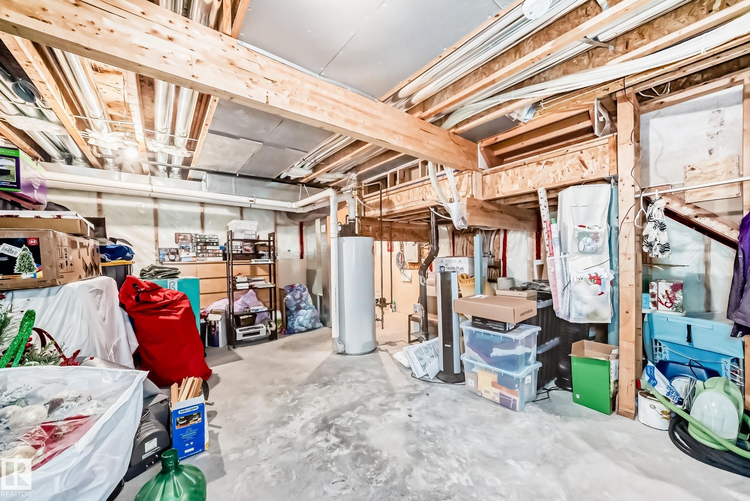 115 60 Street, Edmonton, AB - Indoor Photo Showing Basement