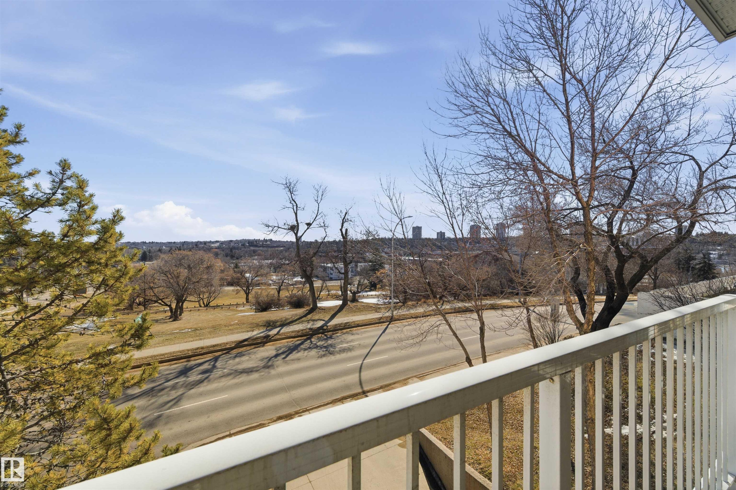 201 9640 105 Street, Edmonton, AB - Outdoor With Balcony With View