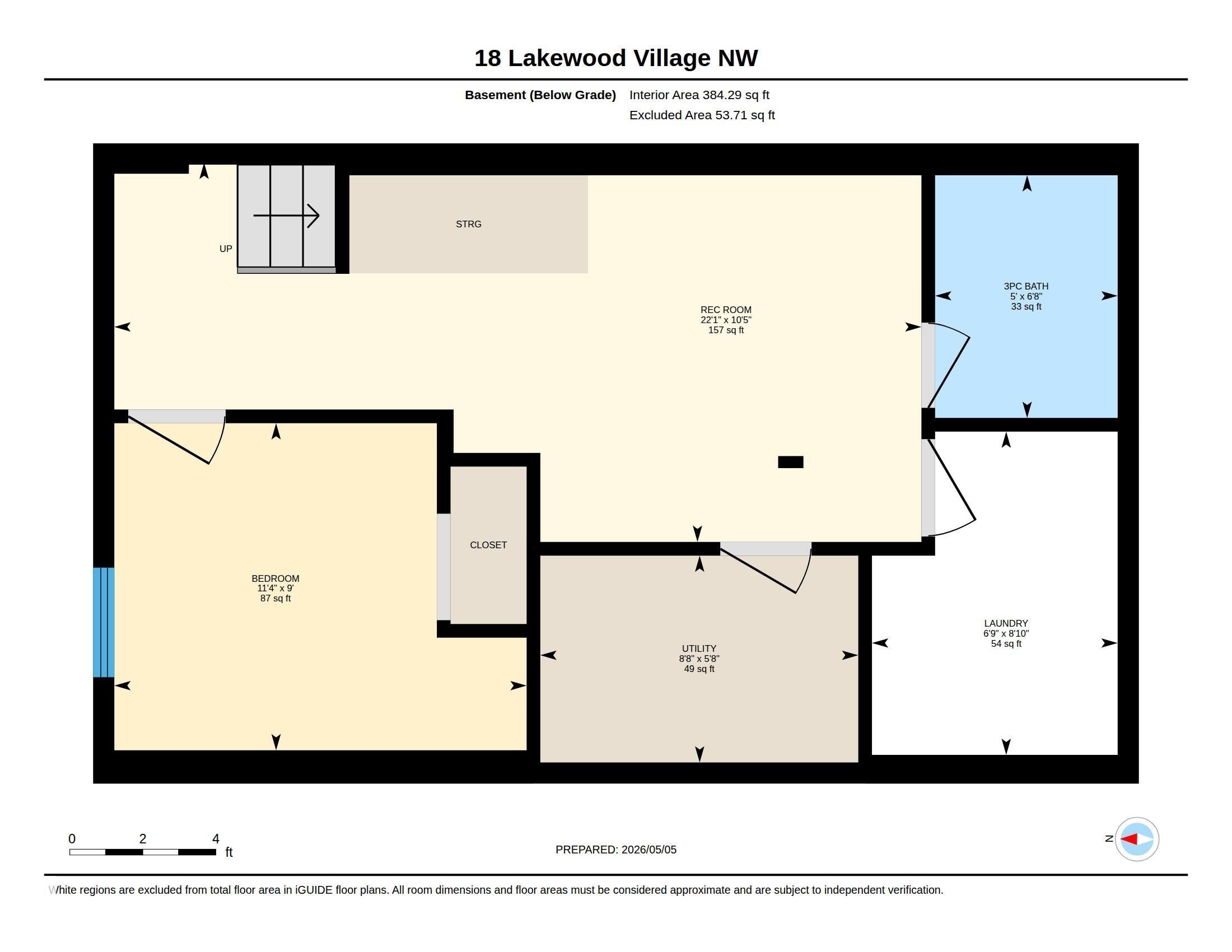 Floor plan - 18 Lakewood Village, Edmonton, AB - Other