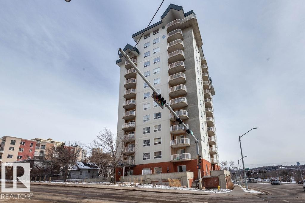 301 9707 105 Street, Edmonton, AB - Outdoor With Balcony With Facade
