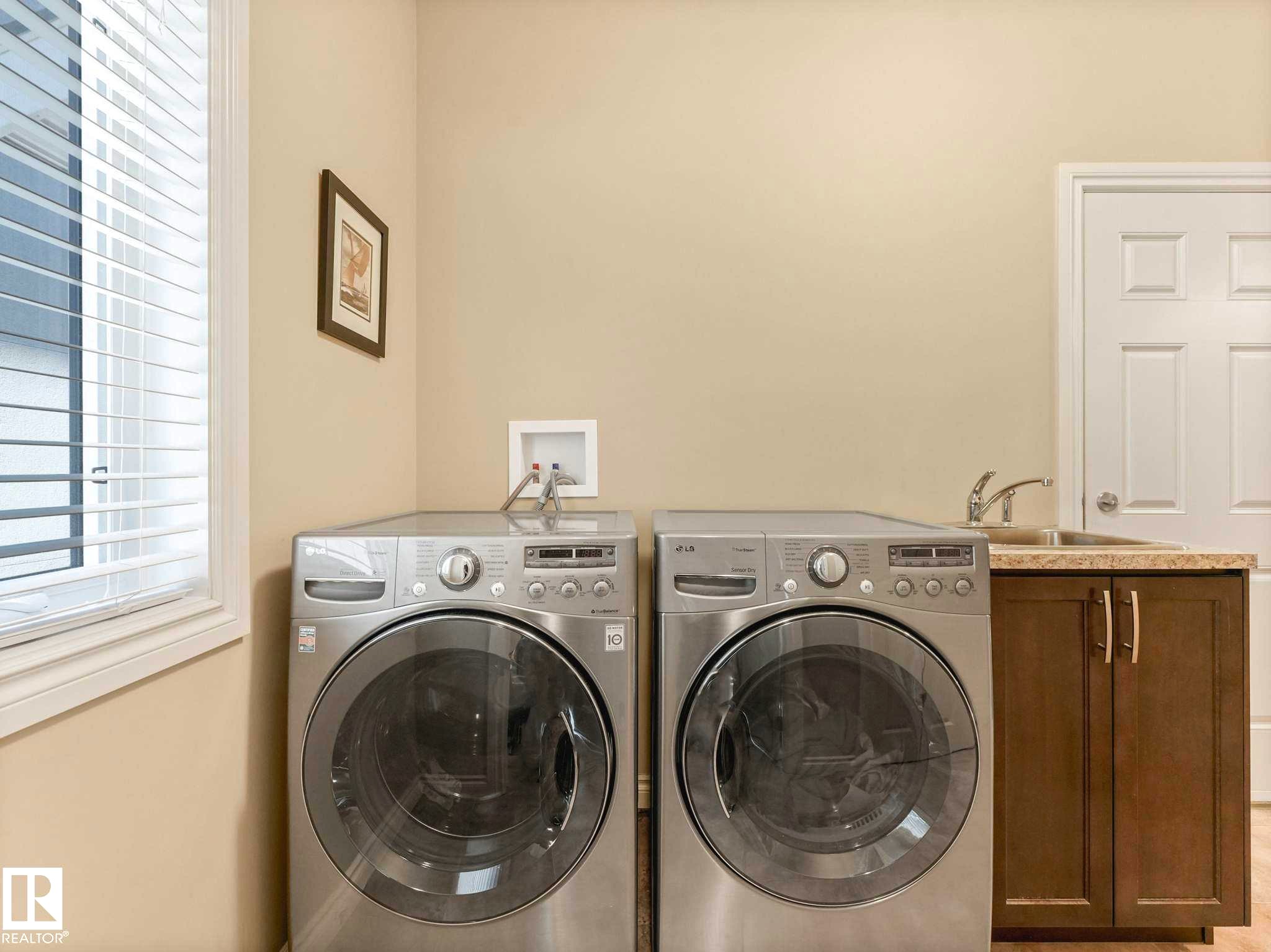 3441 West Landing, Edmonton, AB - Indoor Photo Showing Laundry Room