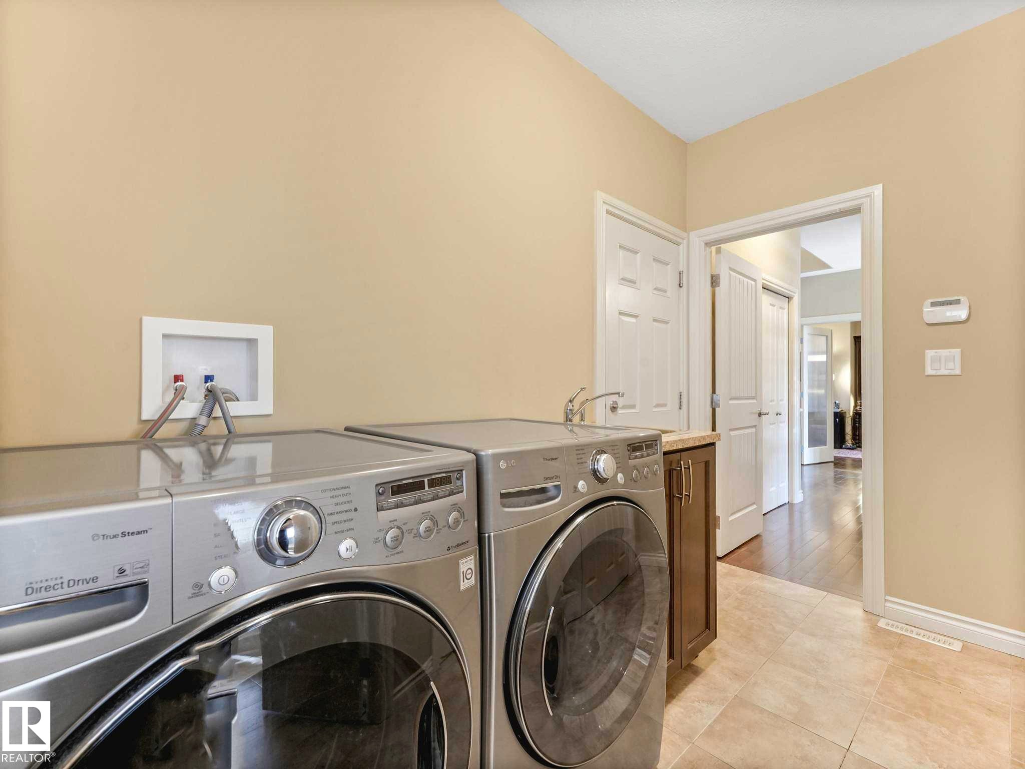 3441 West Landing, Edmonton, AB - Indoor Photo Showing Laundry Room