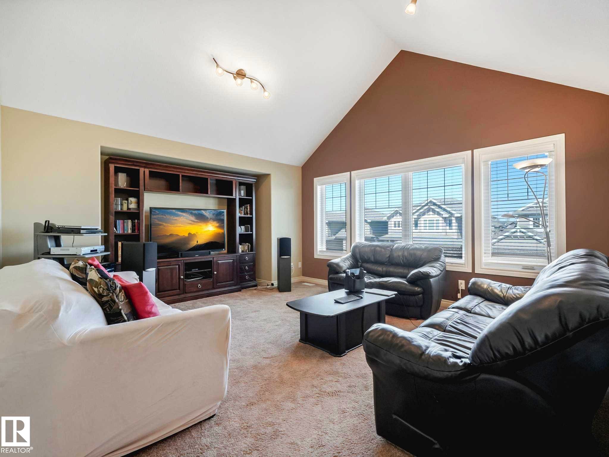 3441 West Landing, Edmonton, AB - Indoor Photo Showing Living Room