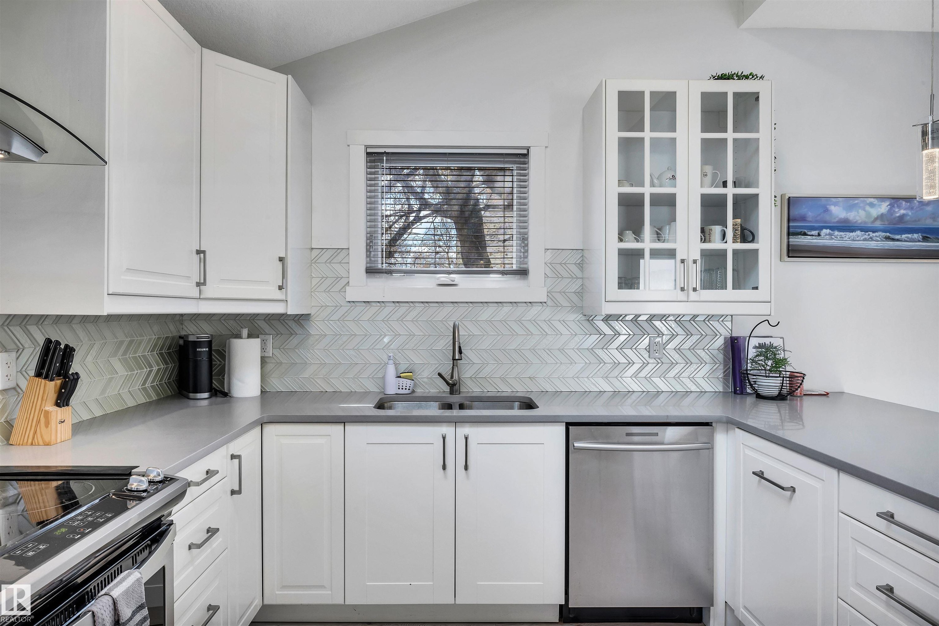 11531 97 Street, Edmonton, AB - Indoor Photo Showing Kitchen With Double Sink