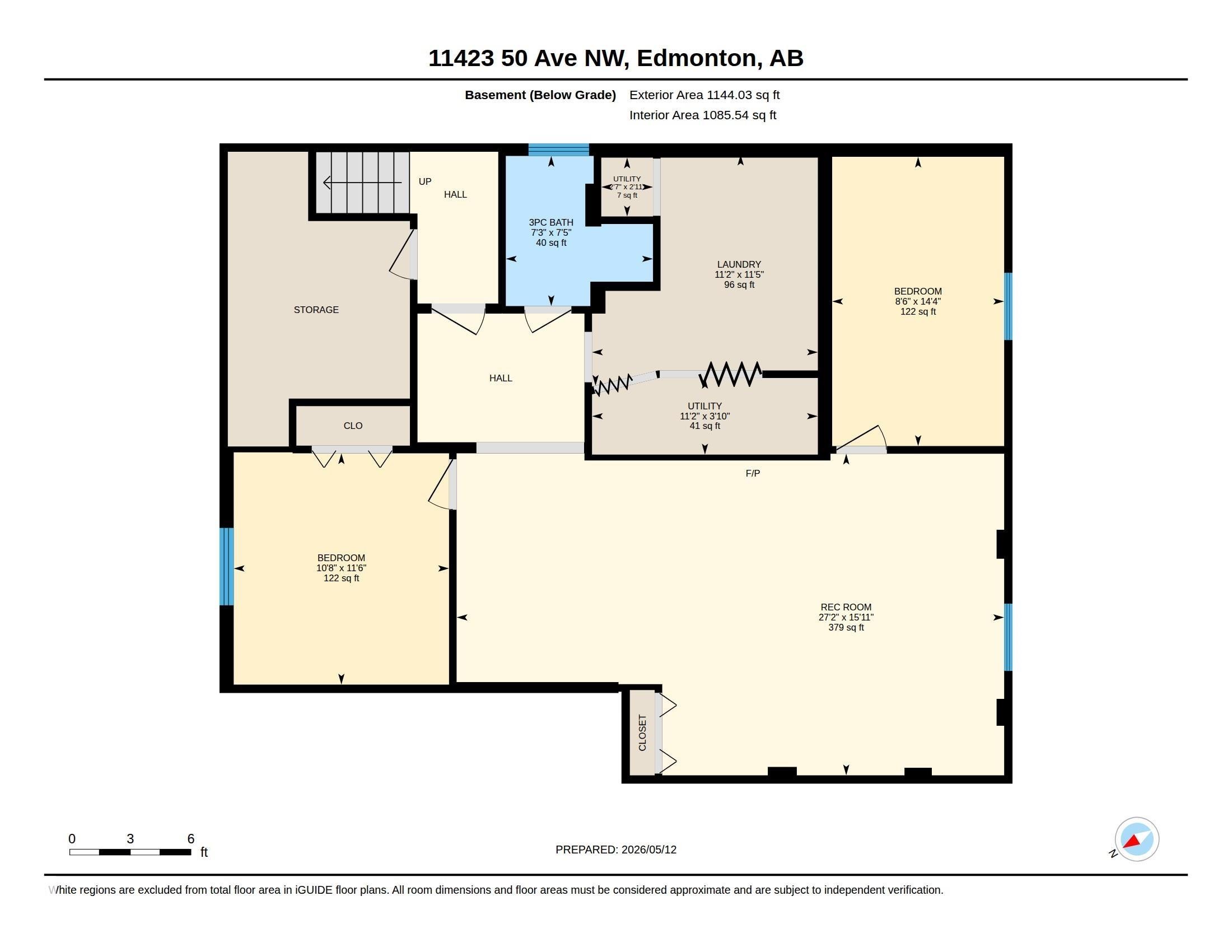 Floor plan - 11423 50 Avenue, Edmonton, AB - Other