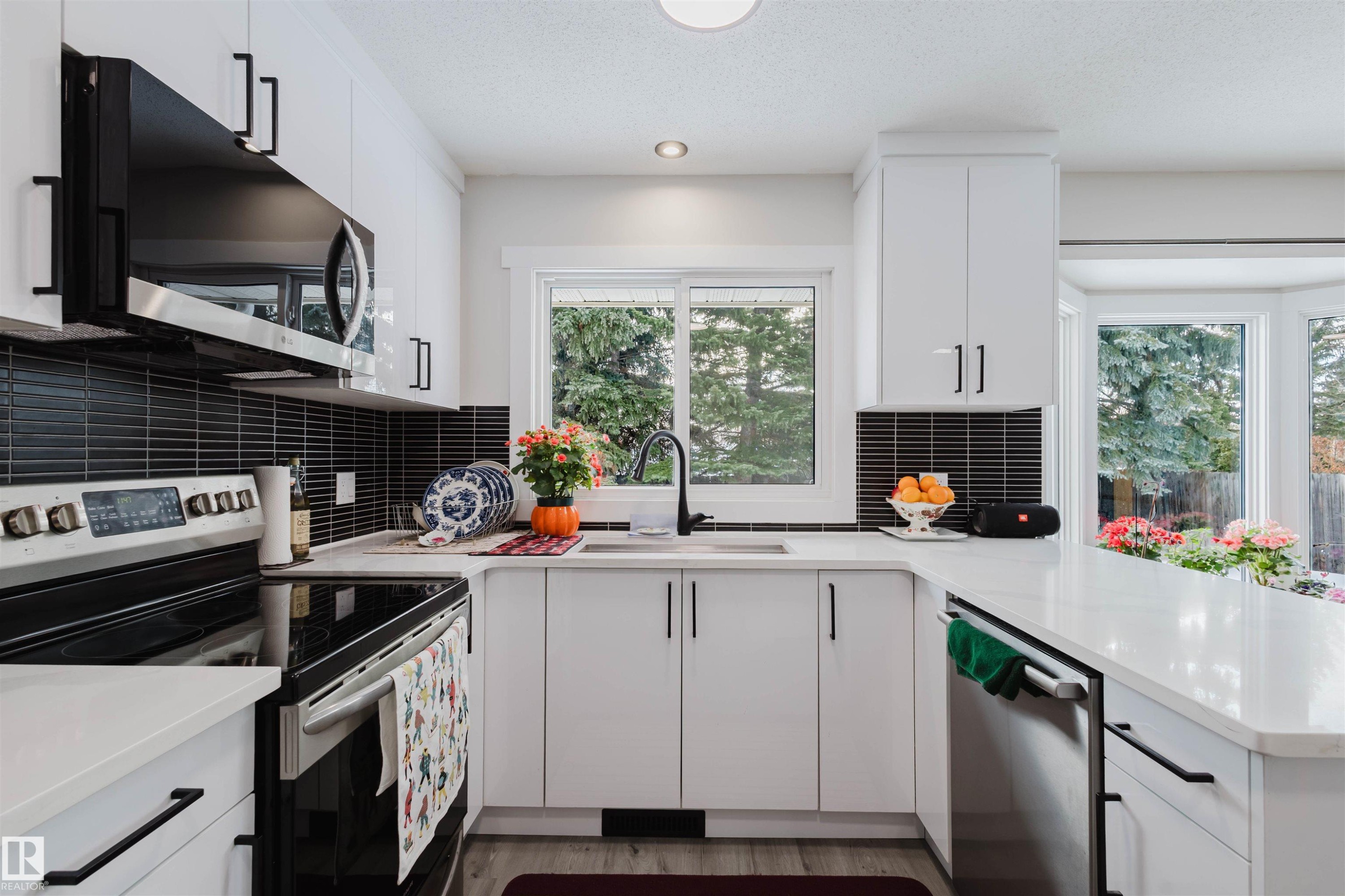 10423 35 Avenue, Edmonton, AB - Indoor Photo Showing Kitchen