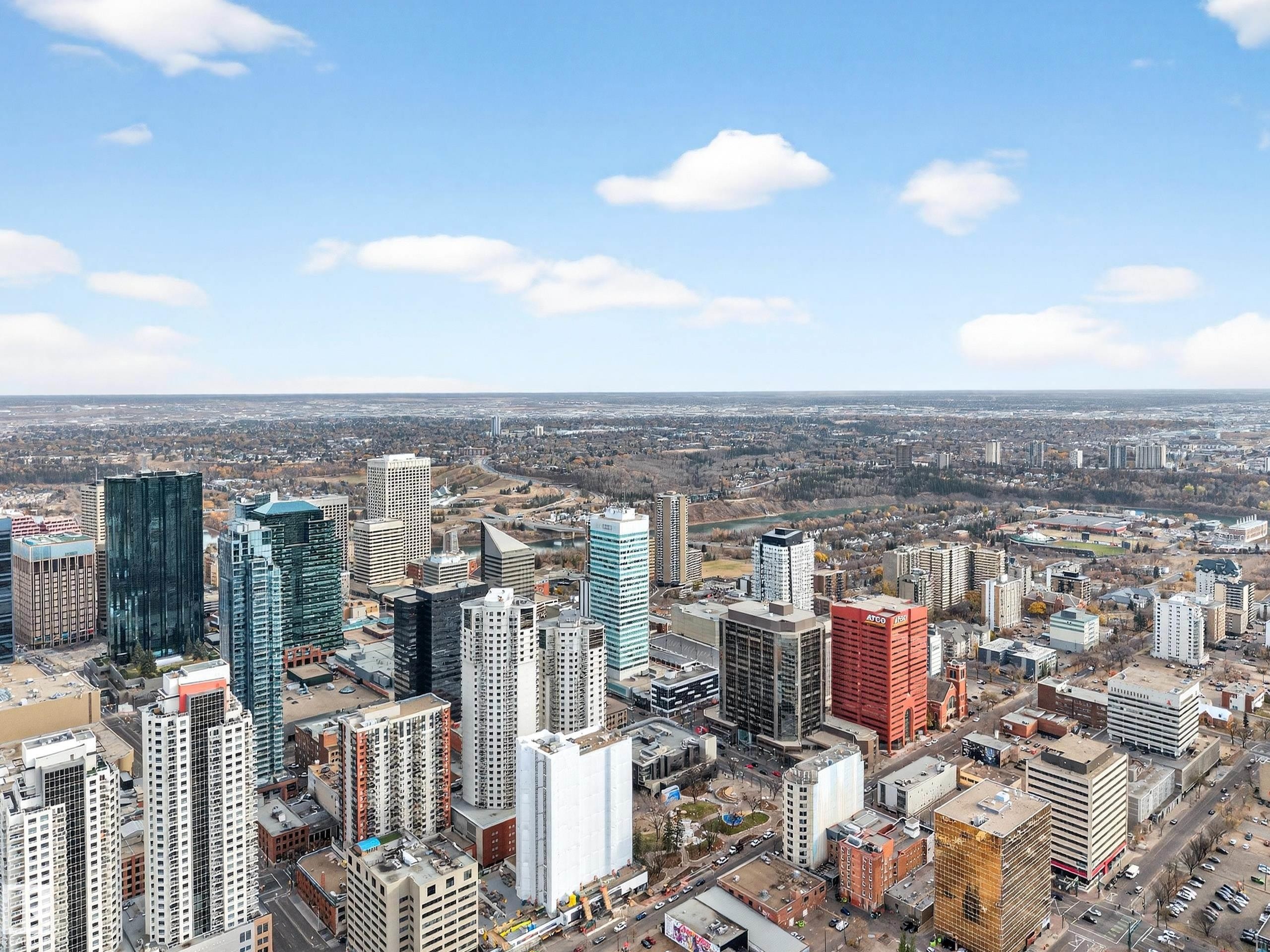 3002 10152 104 Street, Edmonton, AB - Outdoor With View