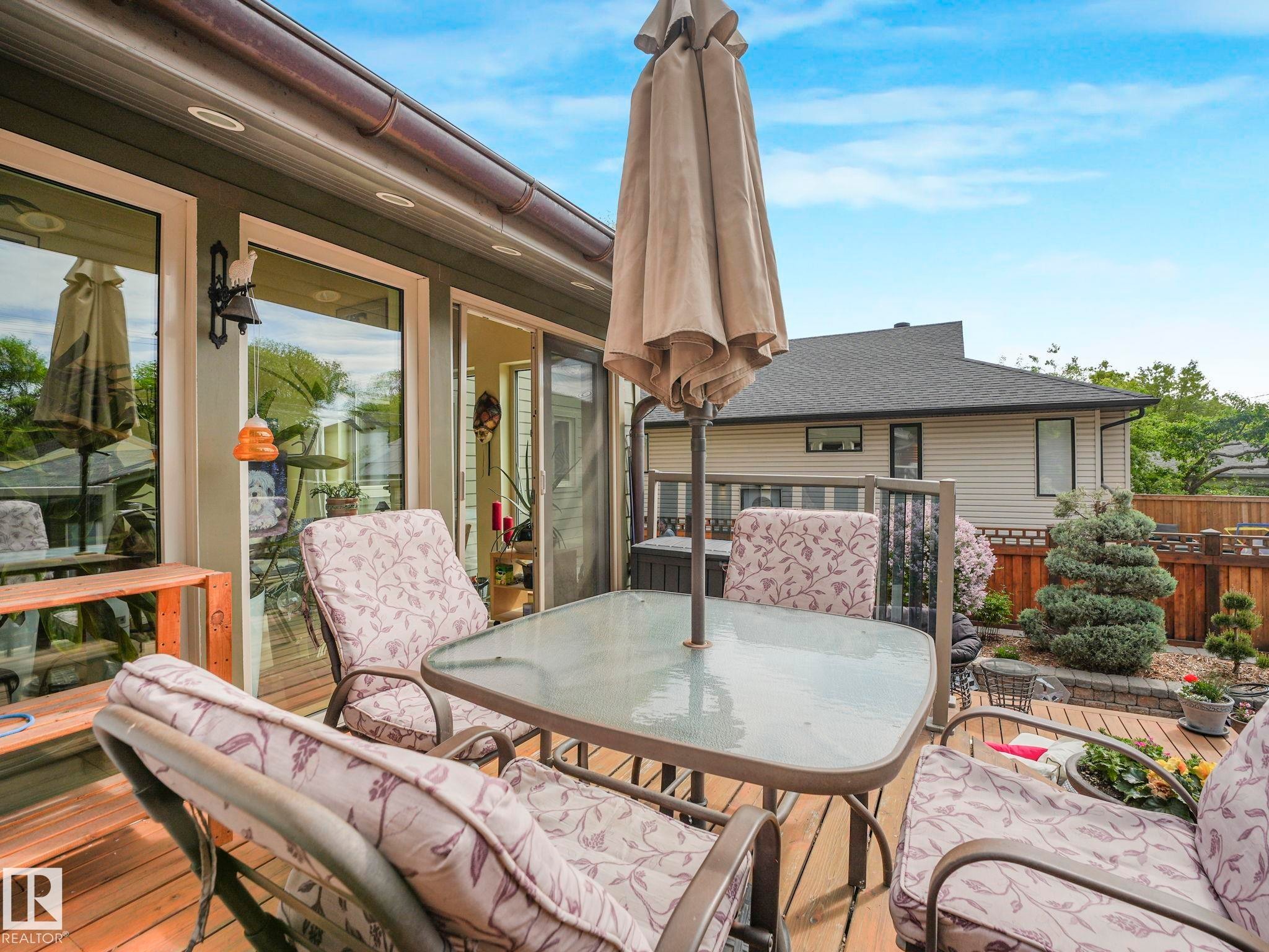 10961 75 Avenue, Edmonton, AB - Outdoor With Deck Patio Veranda