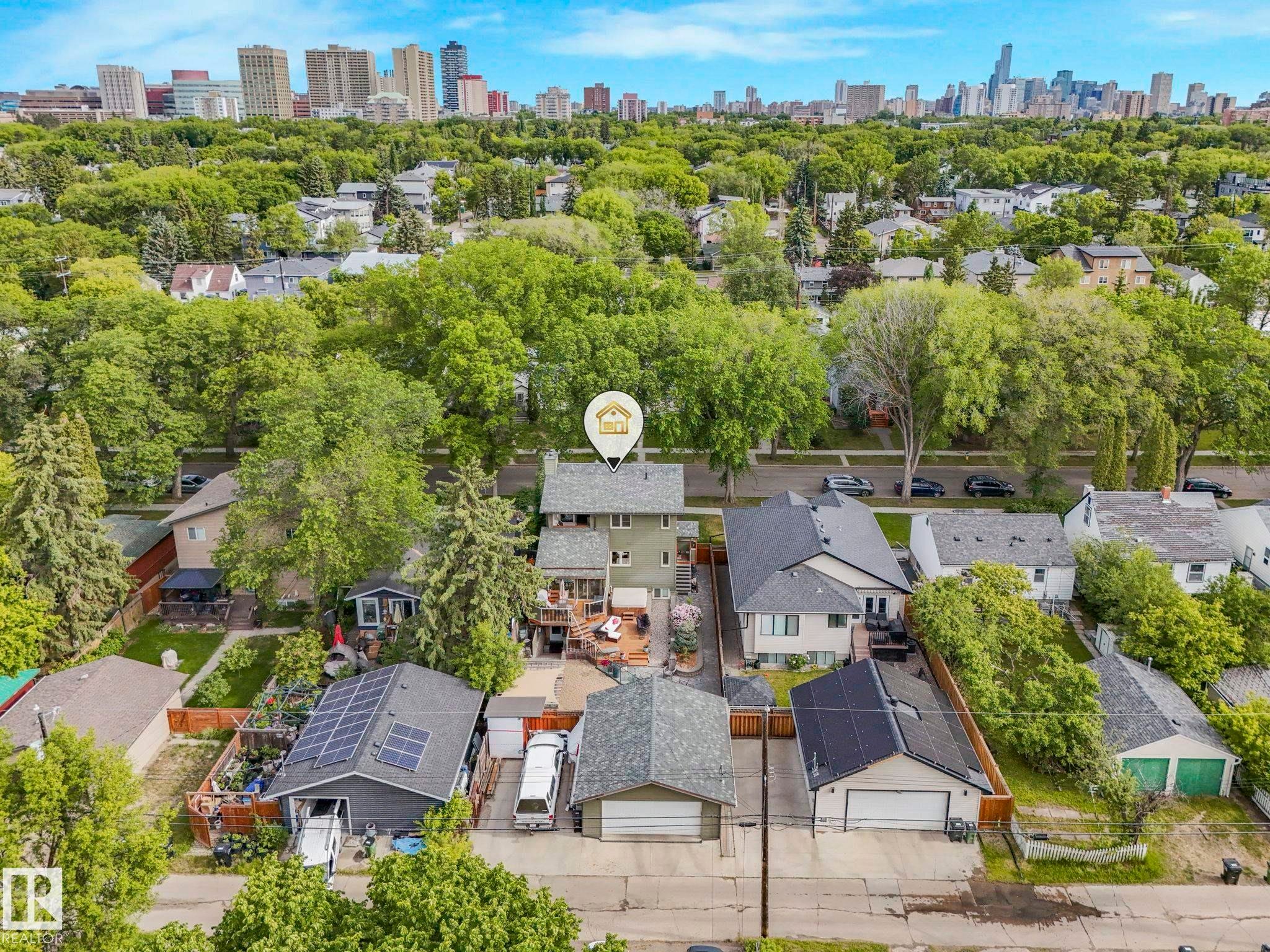 10961 75 Avenue, Edmonton, AB - Outdoor With View