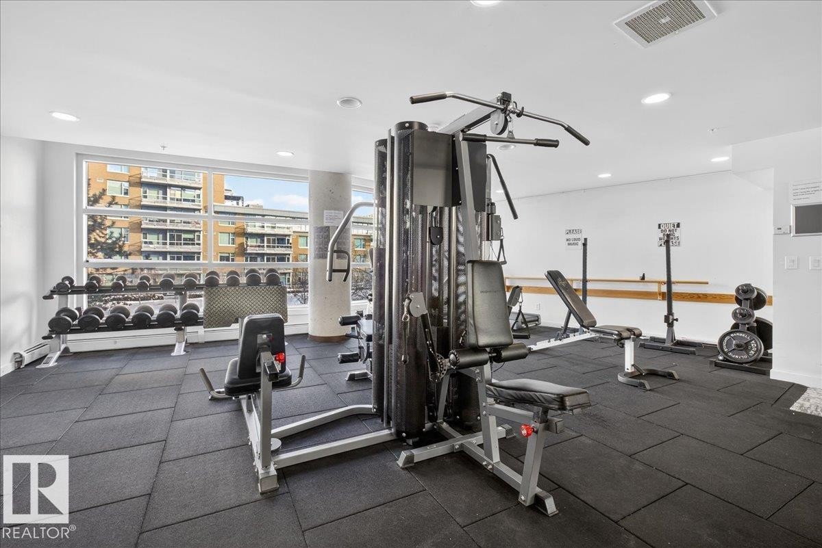 #114 2504 109 St Nw, Edmonton, AB - Indoor Photo Showing Gym Room